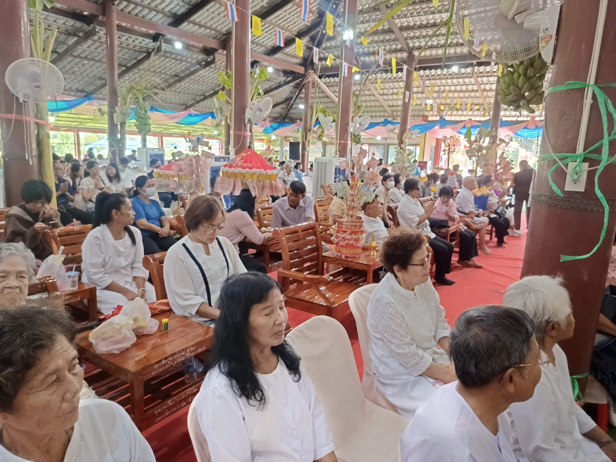 ภาพร่วมพิธีกรรมวัดห้วยสุวรรณวนาราม