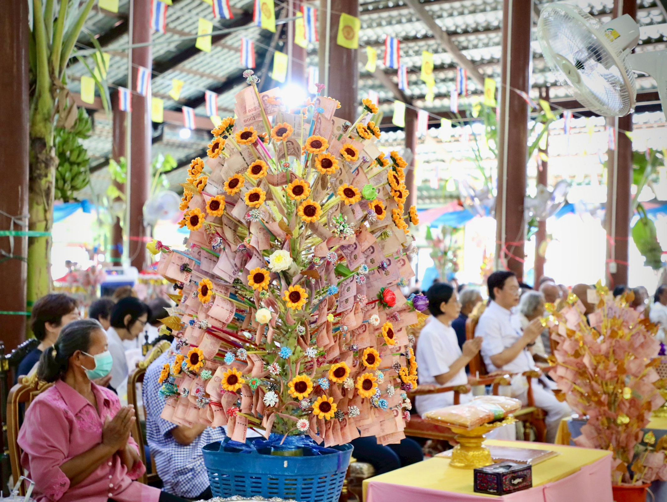ภาพร่วมพิธีกรรมวัดห้วยสุวรรณวนาราม
