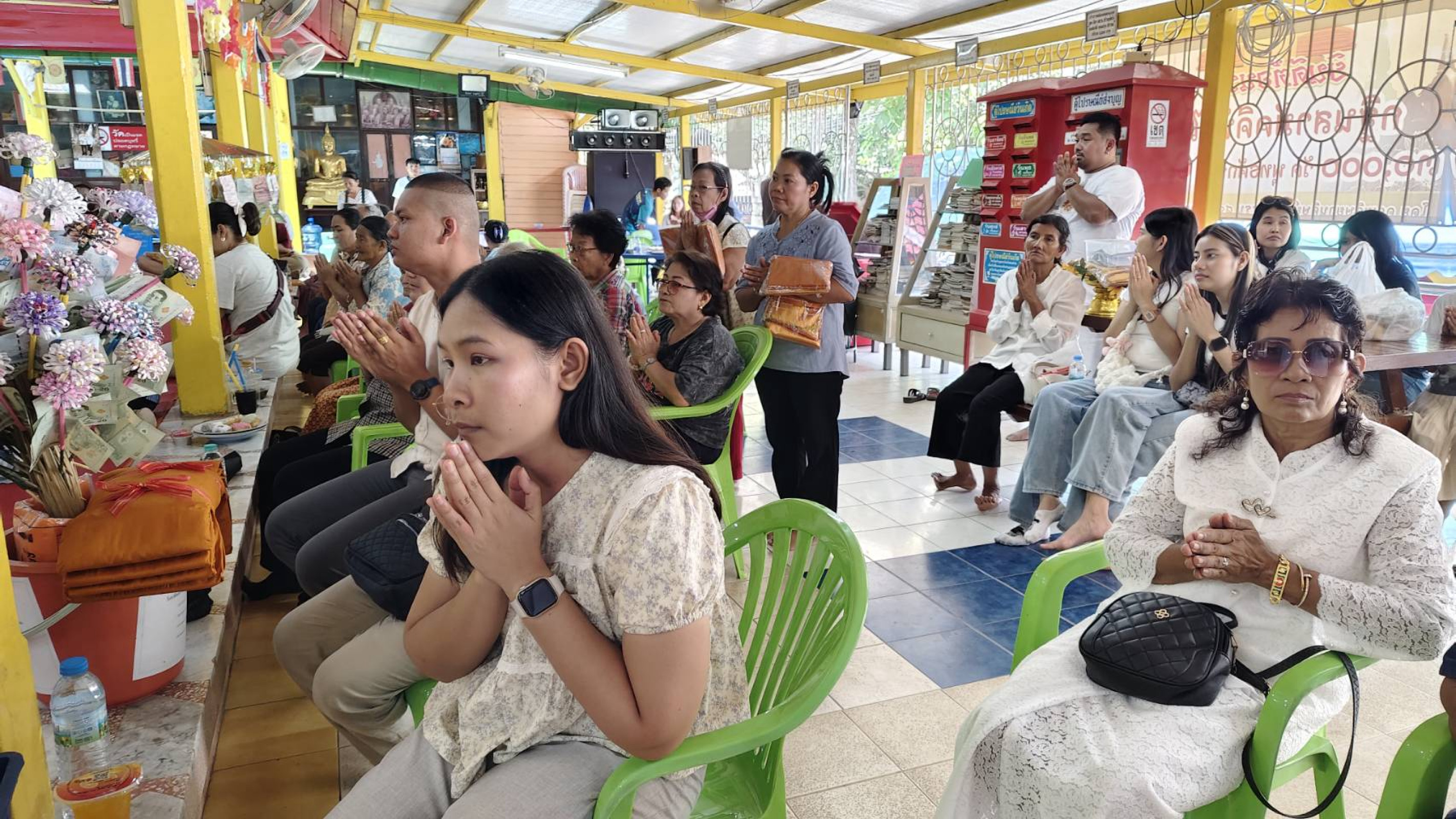 ภาพร่วมพิธีกรรมวัดศรีสุวรรณ