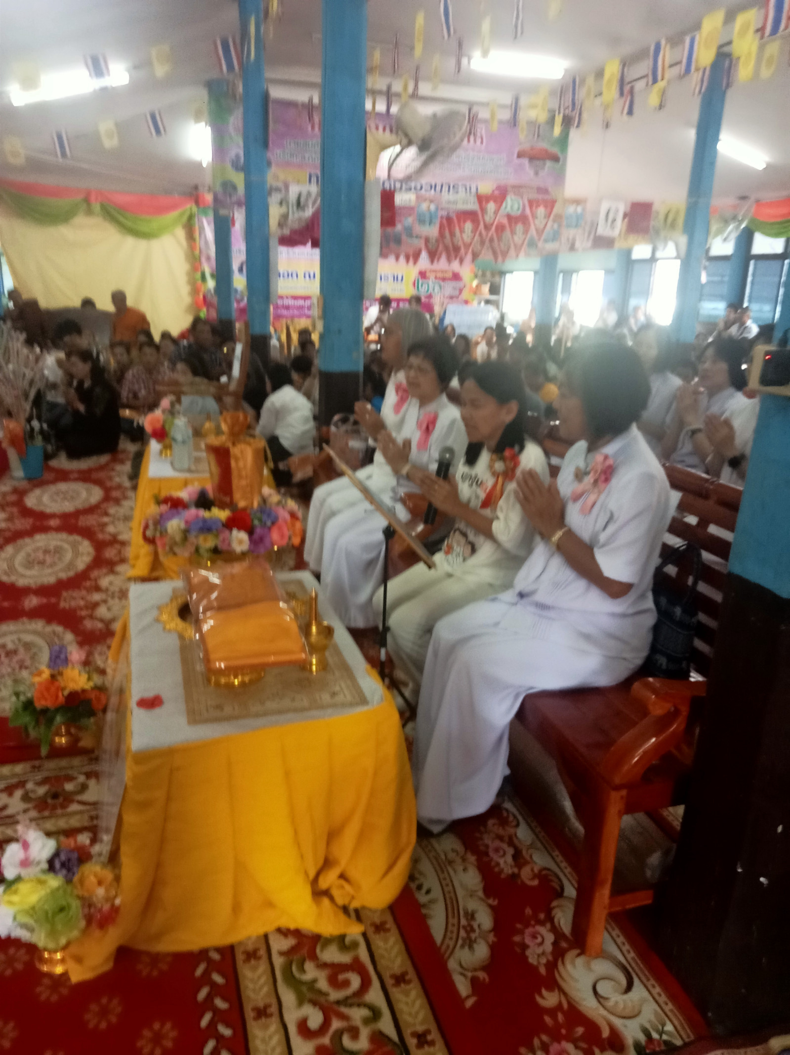 ภาพกล่าวคำถวายกฐินวัดปรือวนาราม