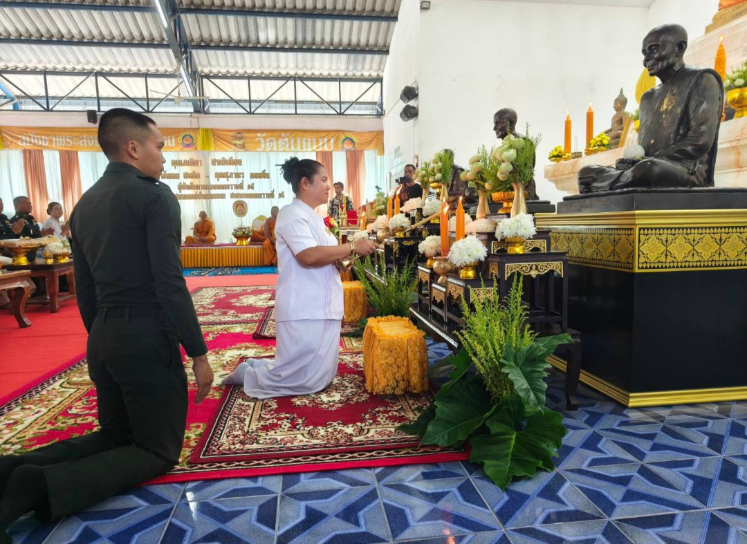 ภาพร่วมพิธีกรรมวัดสำนักใหม่