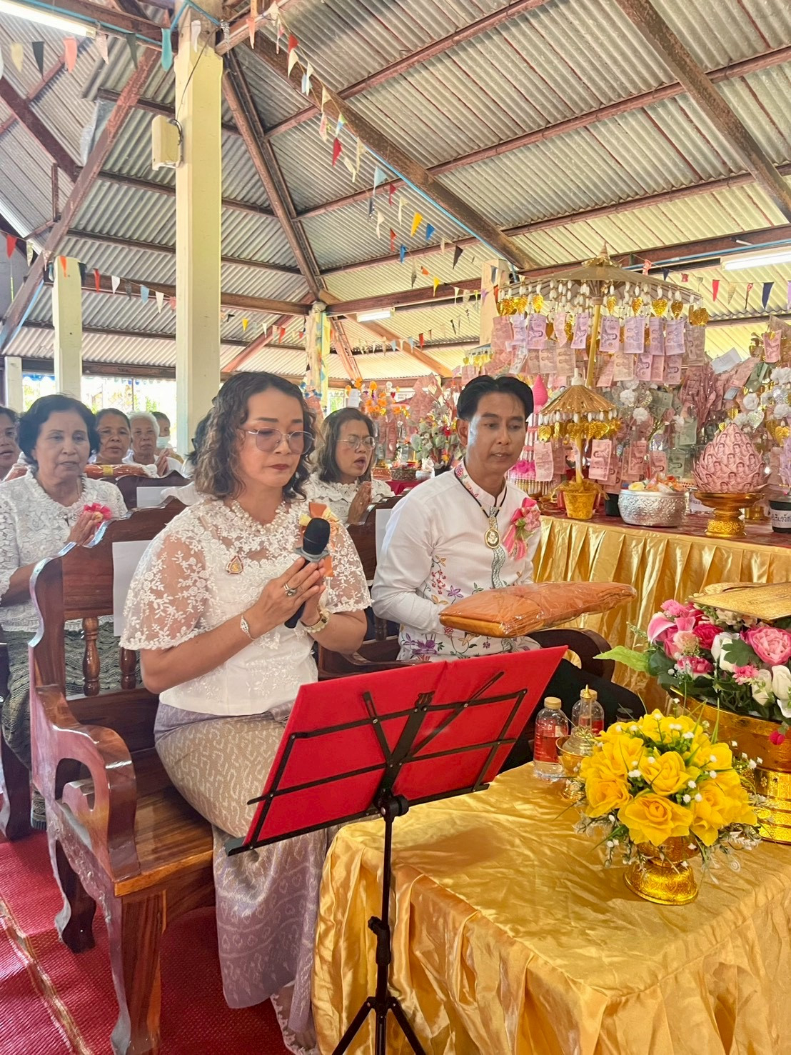 ภาพกล่าวคำถวายกฐินวัดปากพะยูน