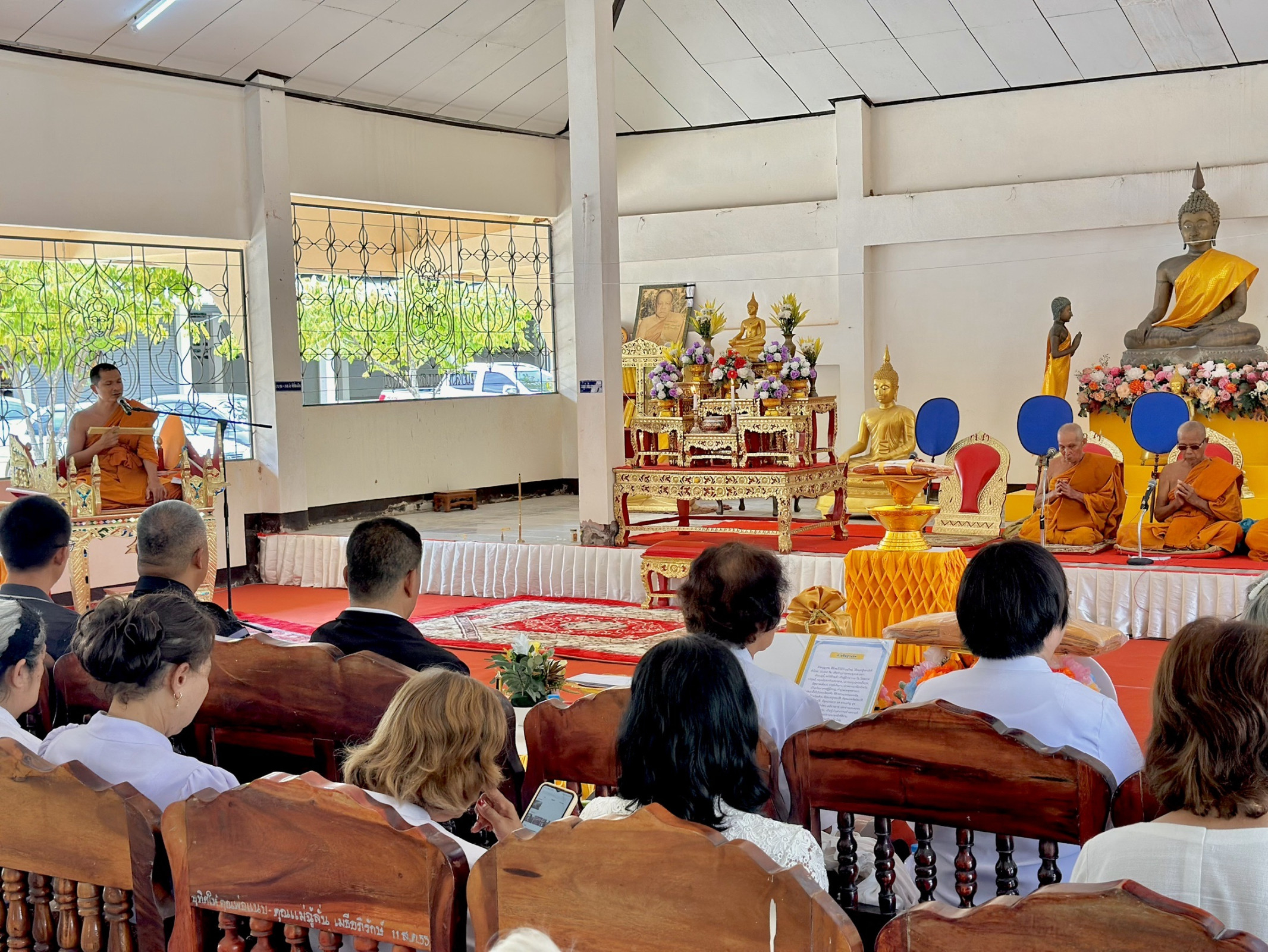 ภาพร่วมพิธีกรรมวัดรังสิตาวาส