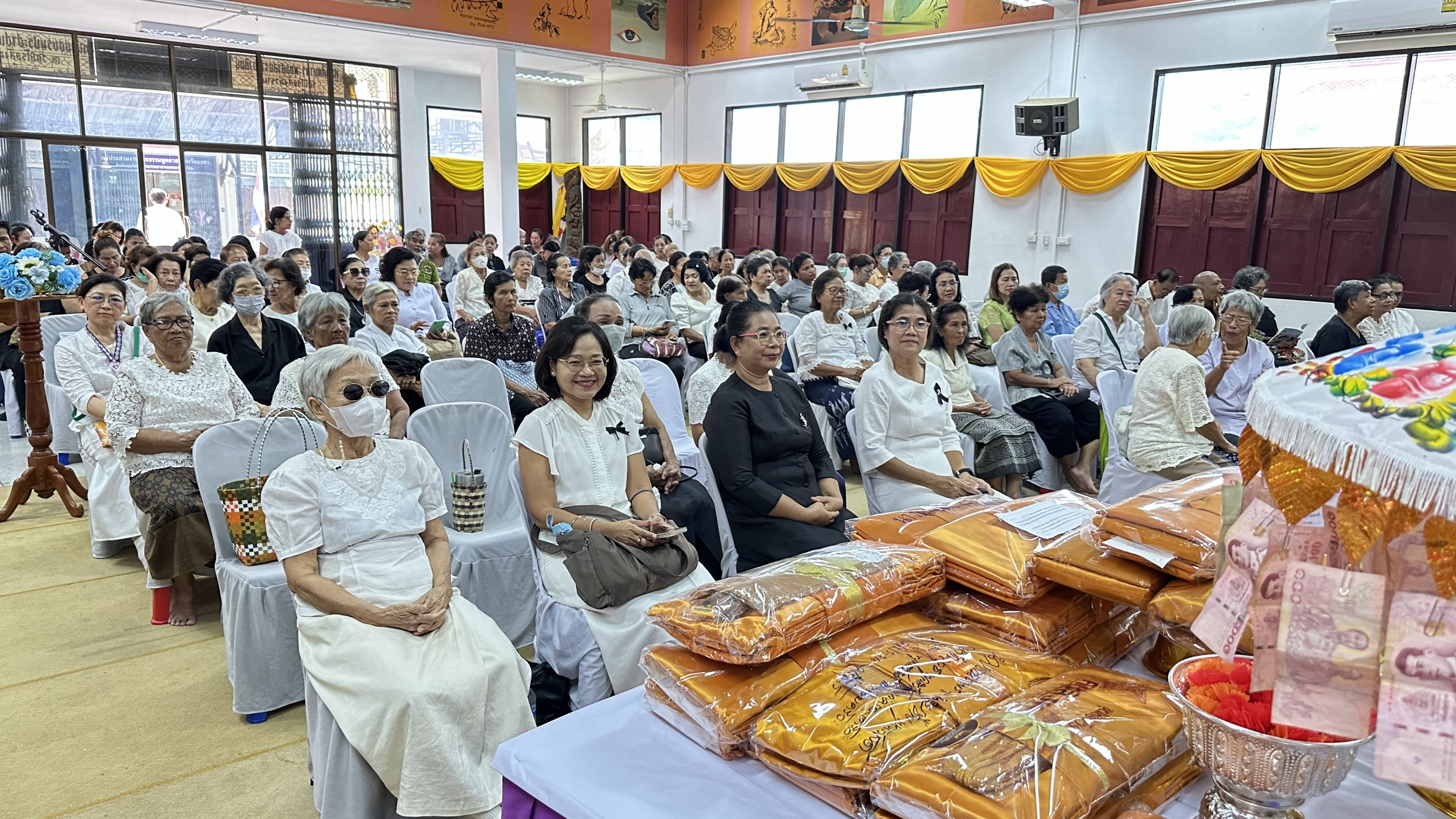 ภาพร่วมพิธีกรรมวัดนิโรธสังฆาราม