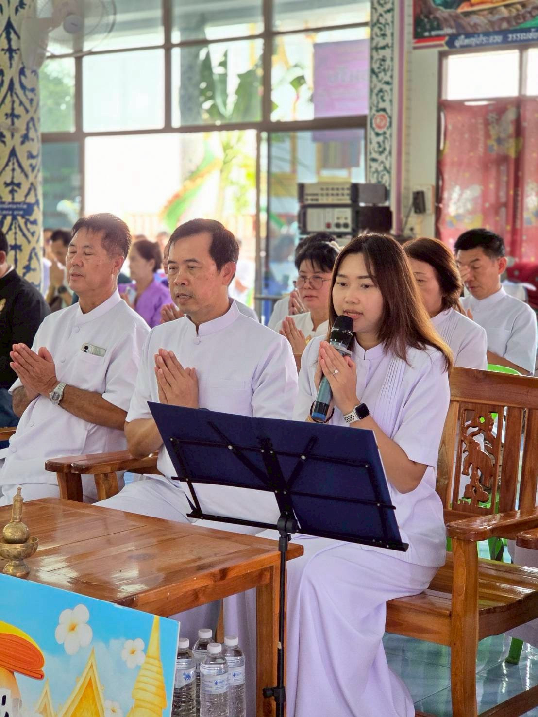 ภาพร่วมพิธีกรรมวัดน้อยโพธิ์ไทยงาม