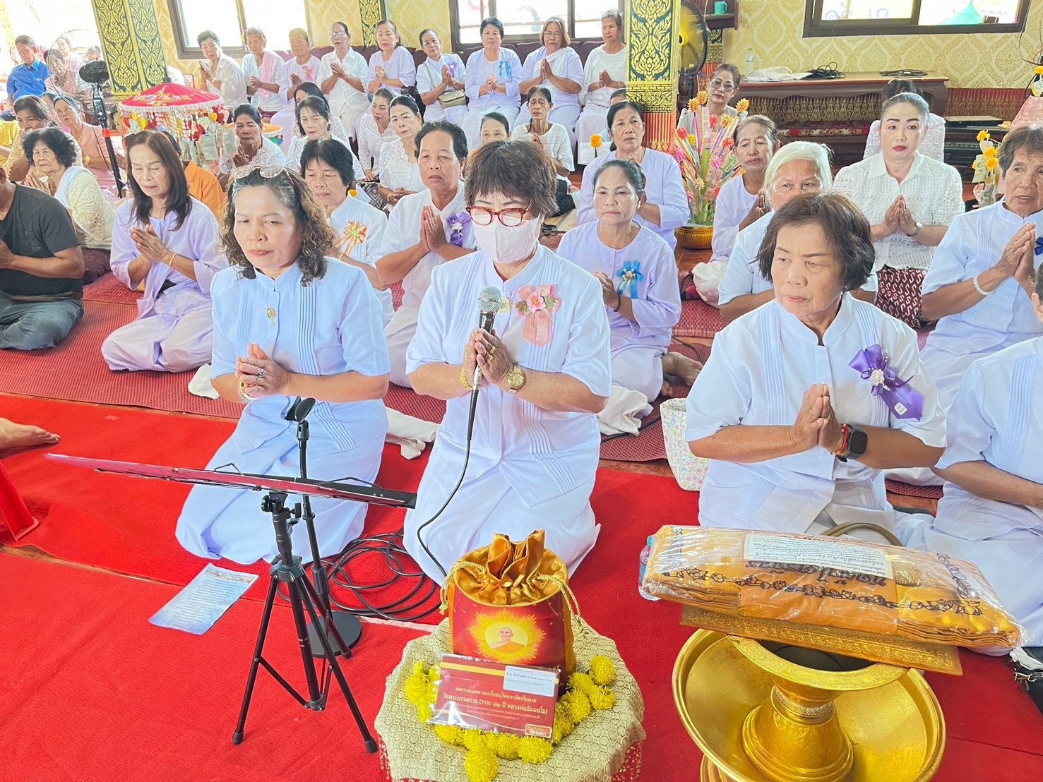 ภาพกล่าวคำถวายกฐินวัดบึงคชสาร