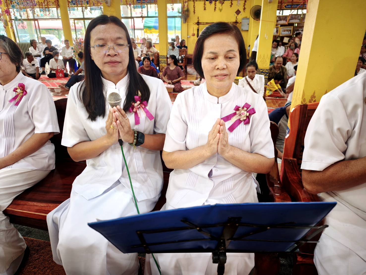 ภาพกล่าวคำถวายกฐินวัดบูรณะสิทธิ์