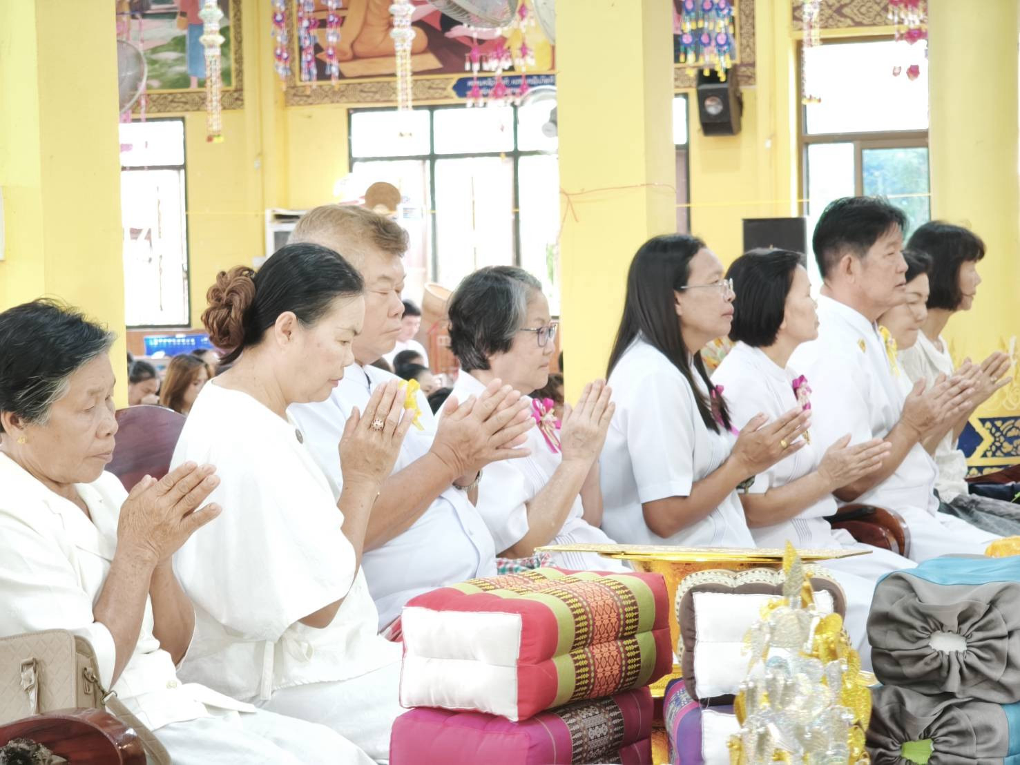 ภาพร่วมพิธีกรรมวัดบูรณะสิทธิ์
