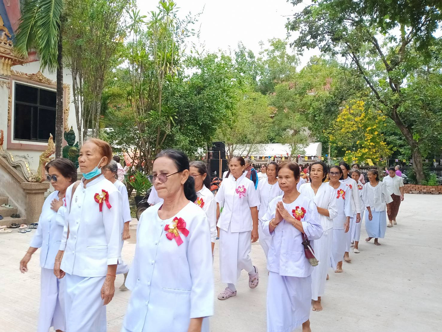 ภาพร่วมขบวนกฐินวัดสงยาง