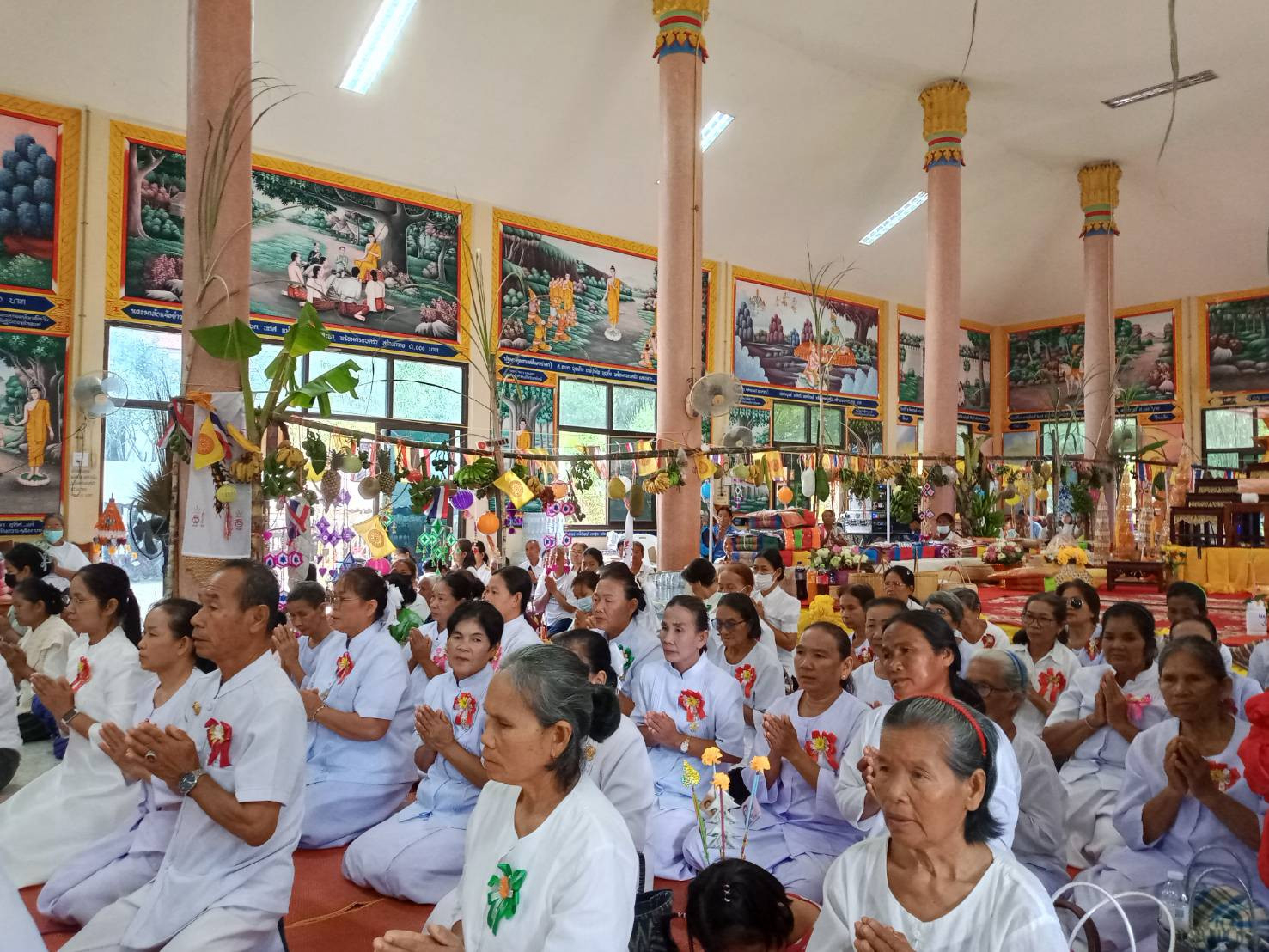 ภาพร่วมพิธีกรรมวัดสงยาง