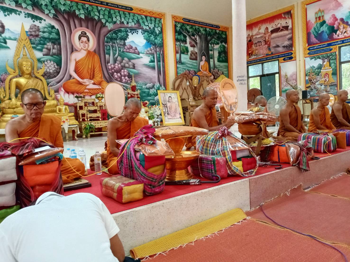 ภาพร่วมพิธีกรรมวัดสงยาง