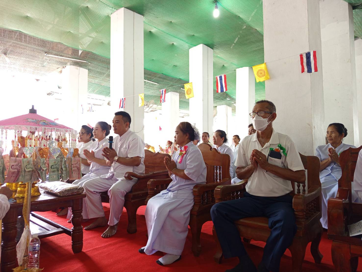 ภาพกล่าวคำถวายกฐินวัดวินิจธรรมาราม