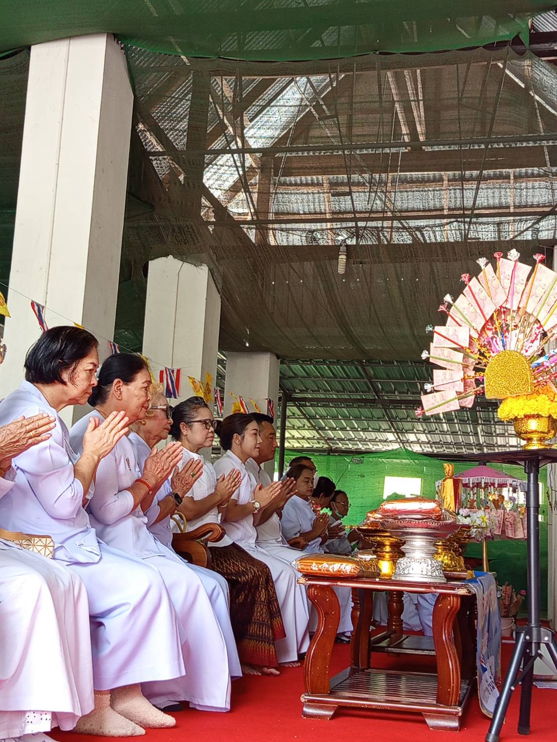 ภาพร่วมพิธีกรรมวัดวินิจธรรมาราม