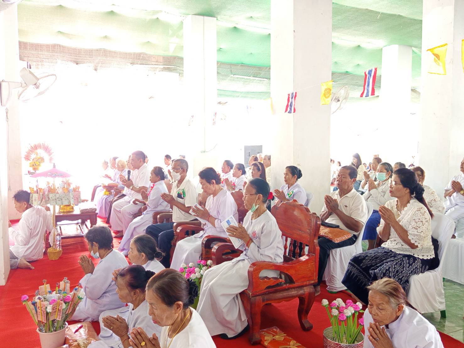 ภาพร่วมพิธีกรรมวัดวินิจธรรมาราม