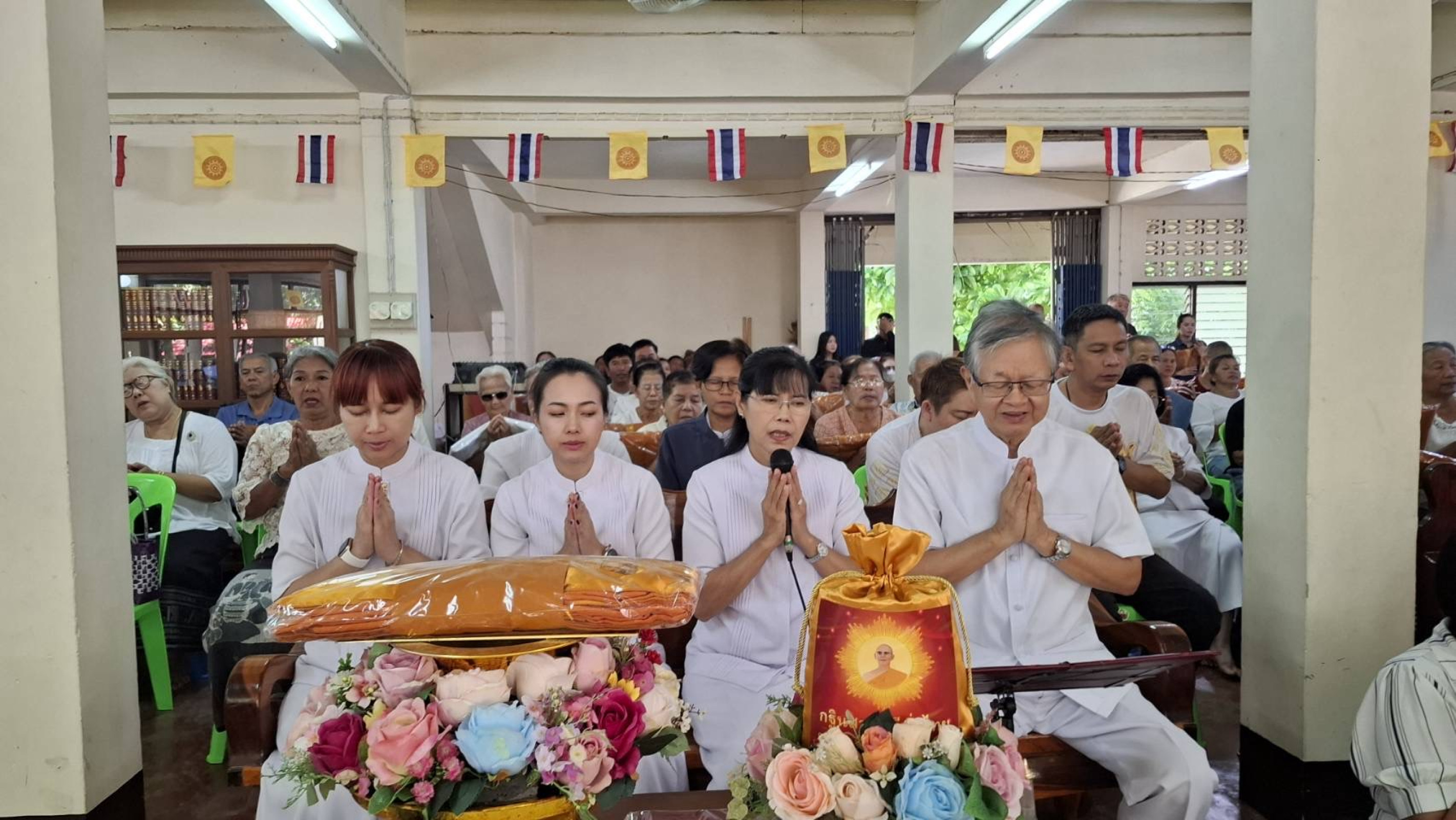 ภาพกล่าวคำถวายกฐินวัดปากคลอง