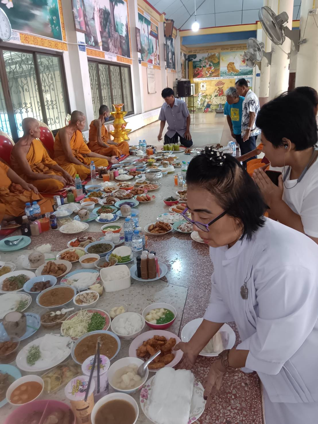 ภาพร่วมพิธีกรรมวัดพิทักษ์โสภณ(หนองงูเหลือม)