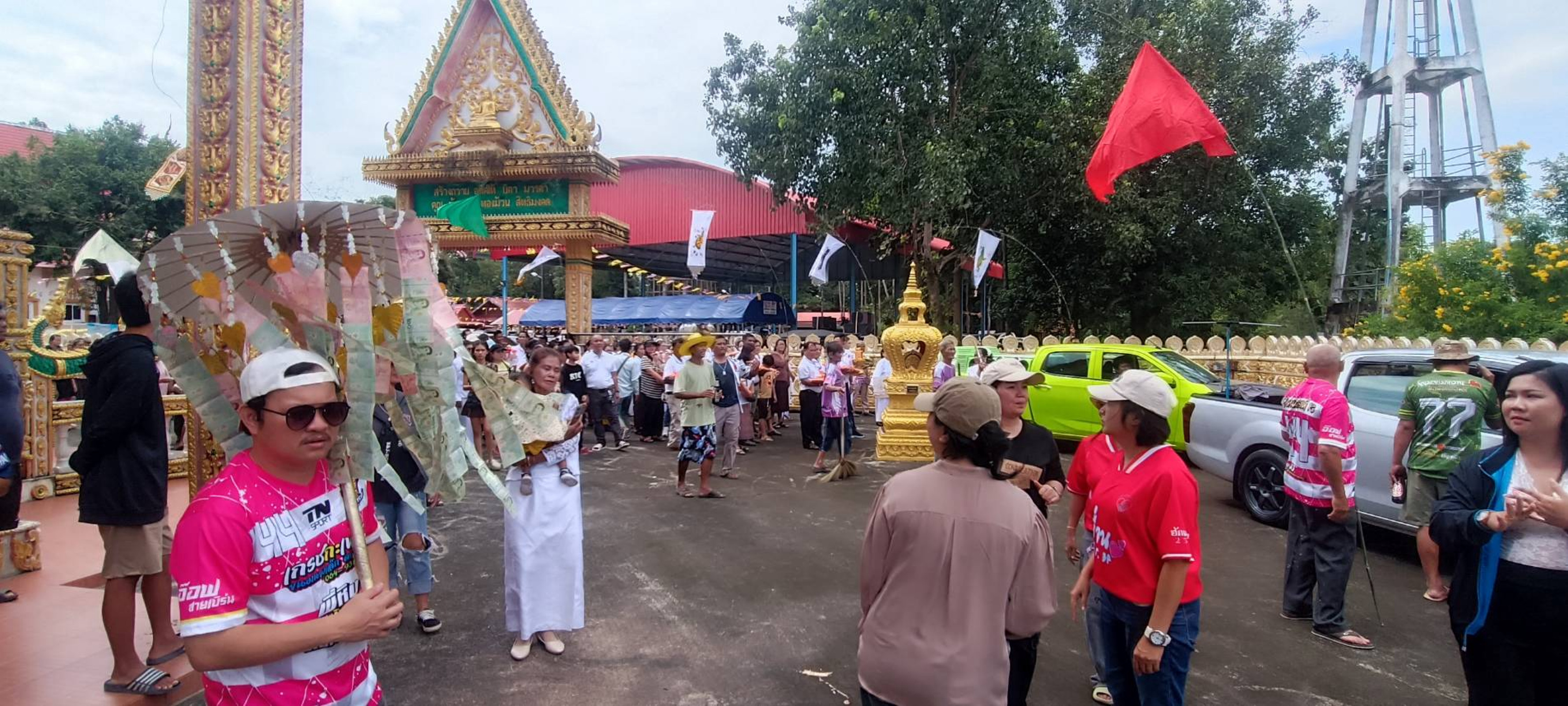 ภาพร่วมพิธีกรรมวัดทุ่งสามัคคี