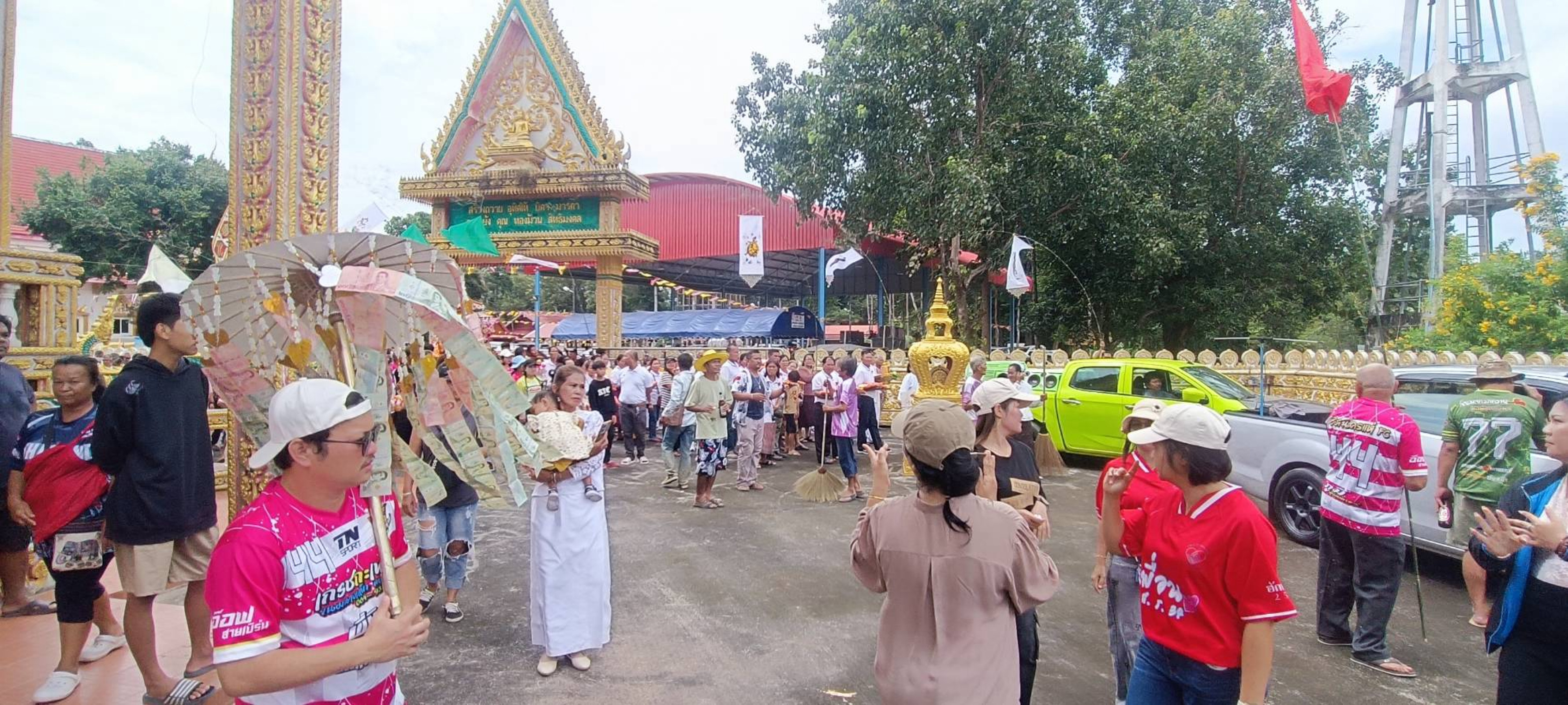 ภาพร่วมพิธีกรรมวัดทุ่งสามัคคี