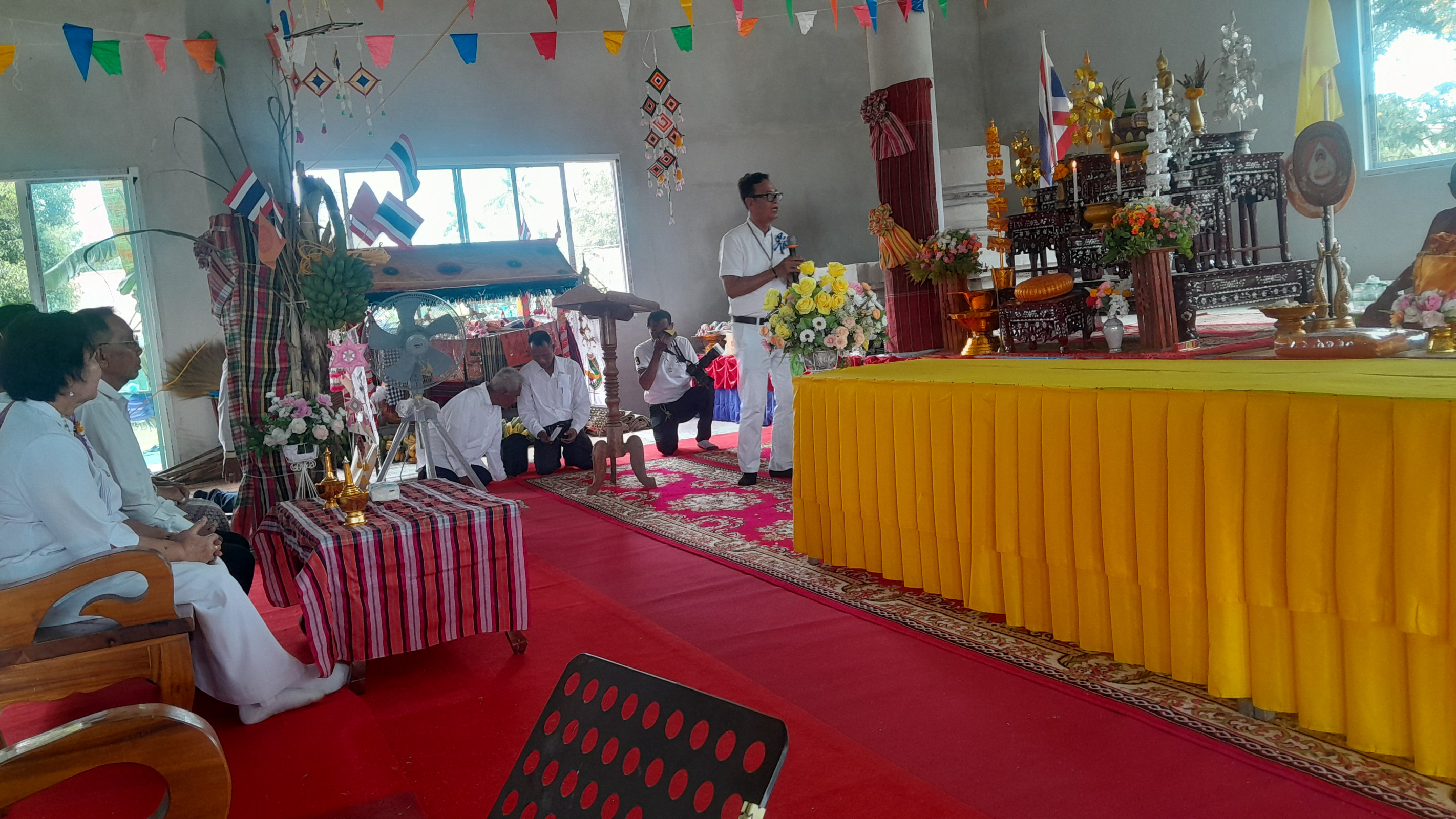 ภาพร่วมพิธีกรรมวัดกาพระคุณาราม
