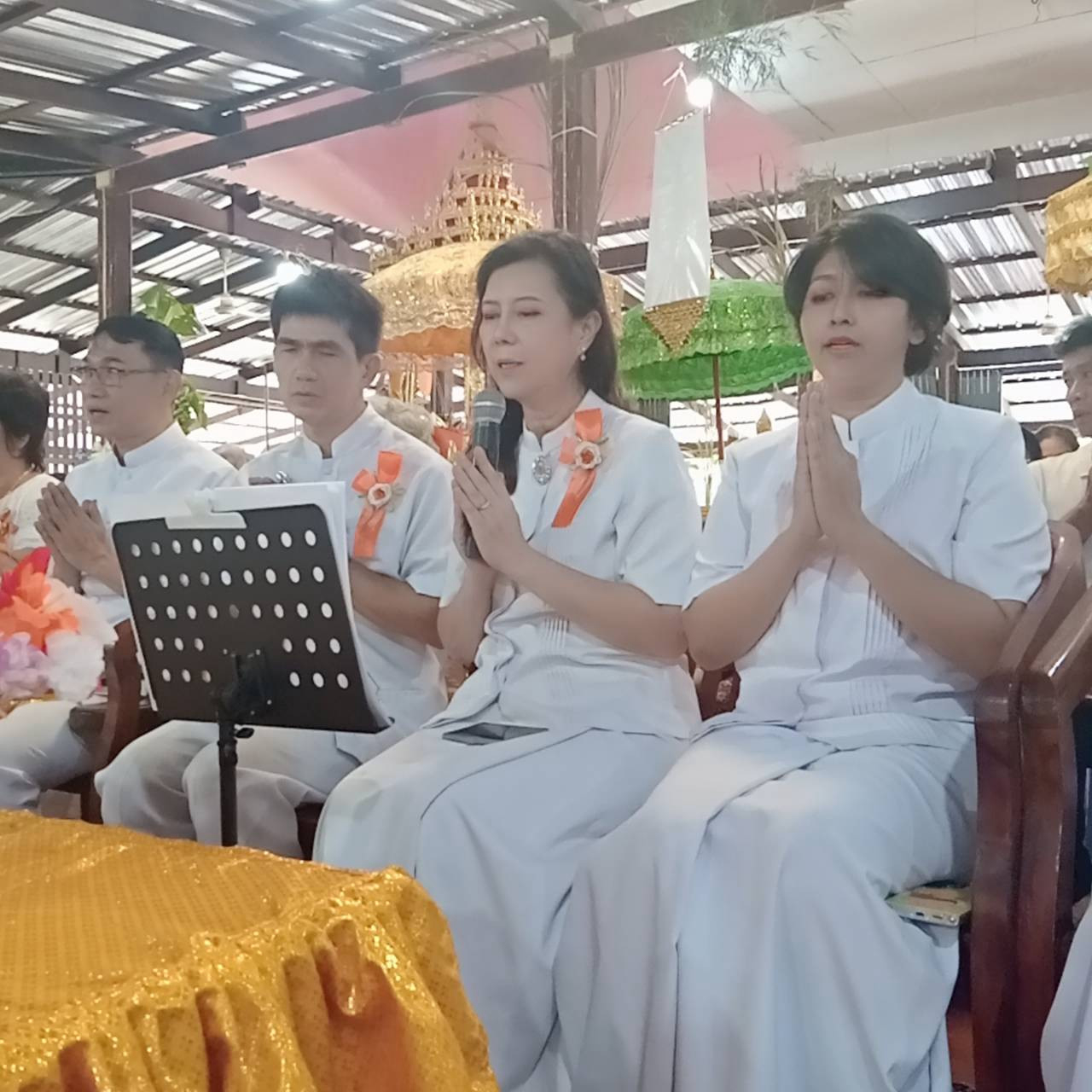 ภาพกล่าวคำถวายกฐินวัดห้วยพลู