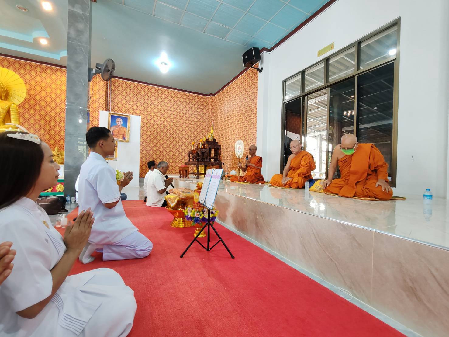 ภาพกล่าวคำถวายกฐินวัดเขาชันโต๊ะ