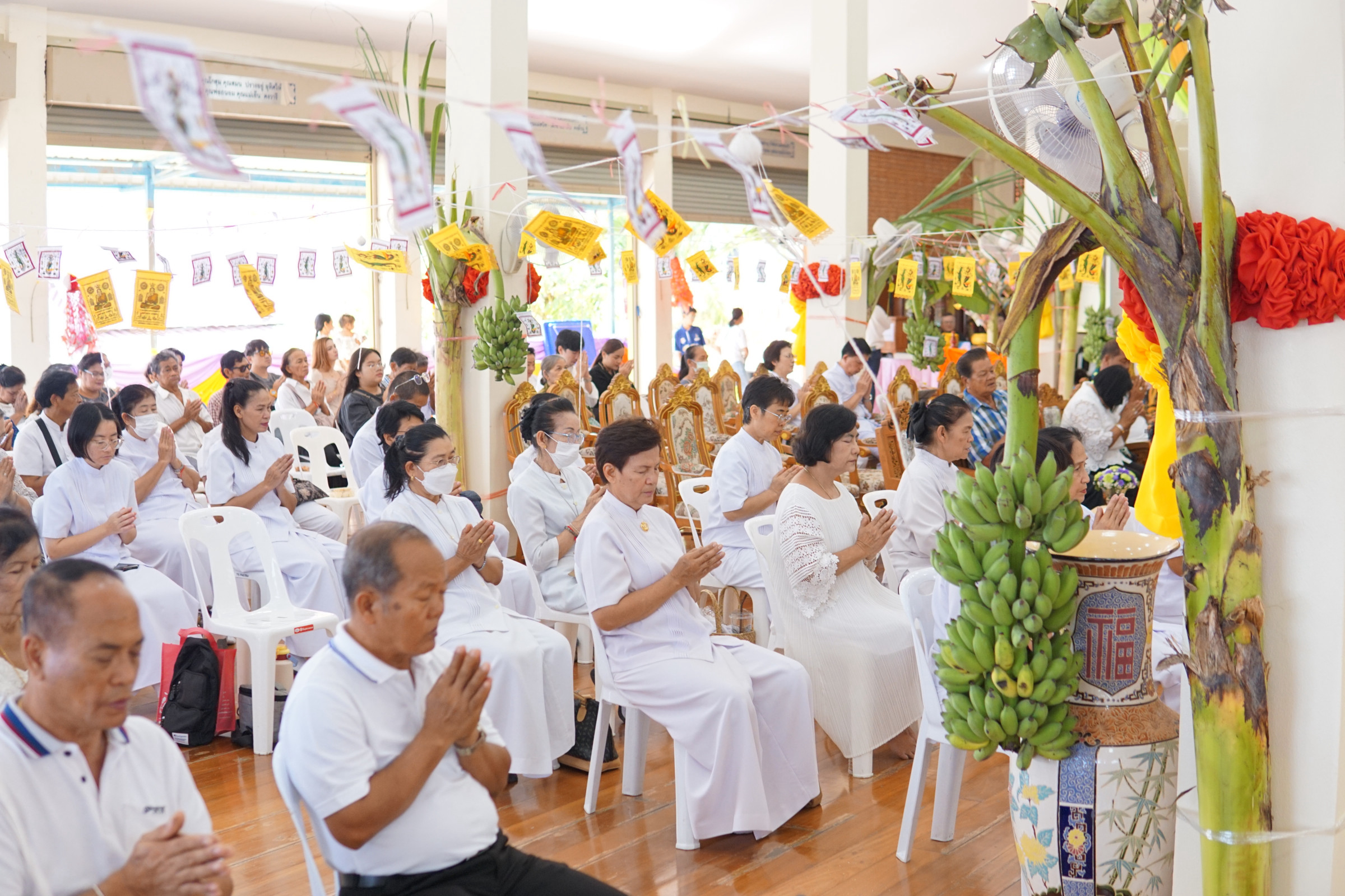 ภาพร่วมพิธีกรรมวัดศรีคงคาราม