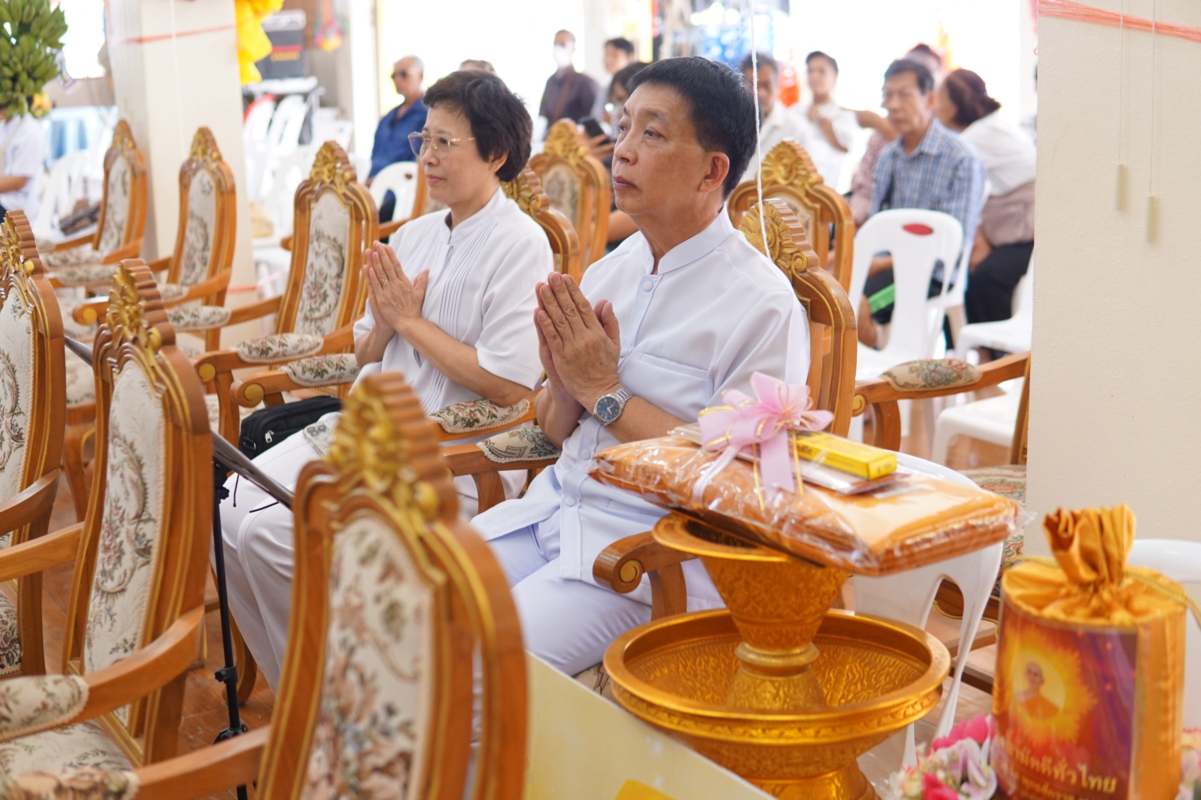 ภาพร่วมพิธีกรรมวัดศรีคงคาราม