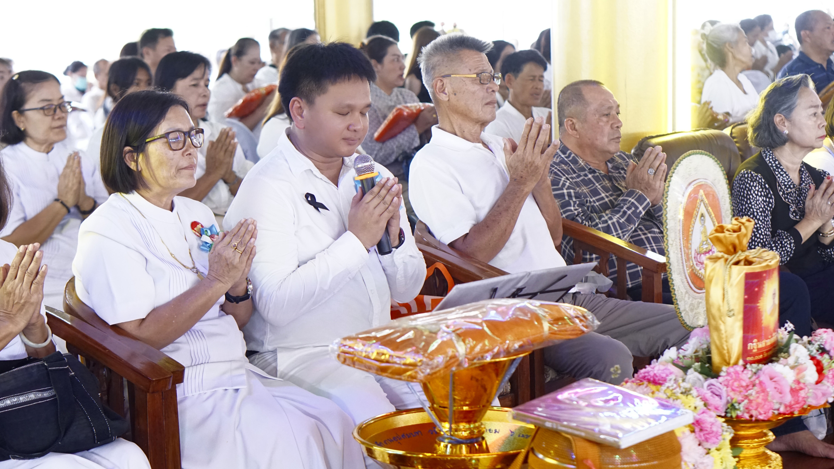 ภาพกล่าวคำถวายกฐินวัดหลวงสิริบูรณาราม