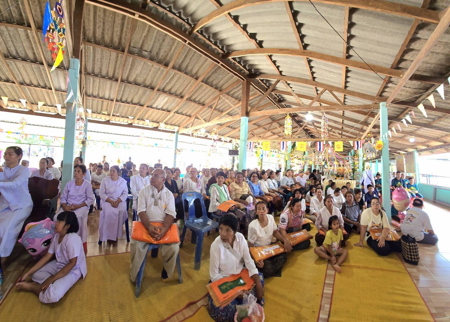 ภาพร่วมพิธีกรรมที่พักสงฆ์โกทัพธรรม