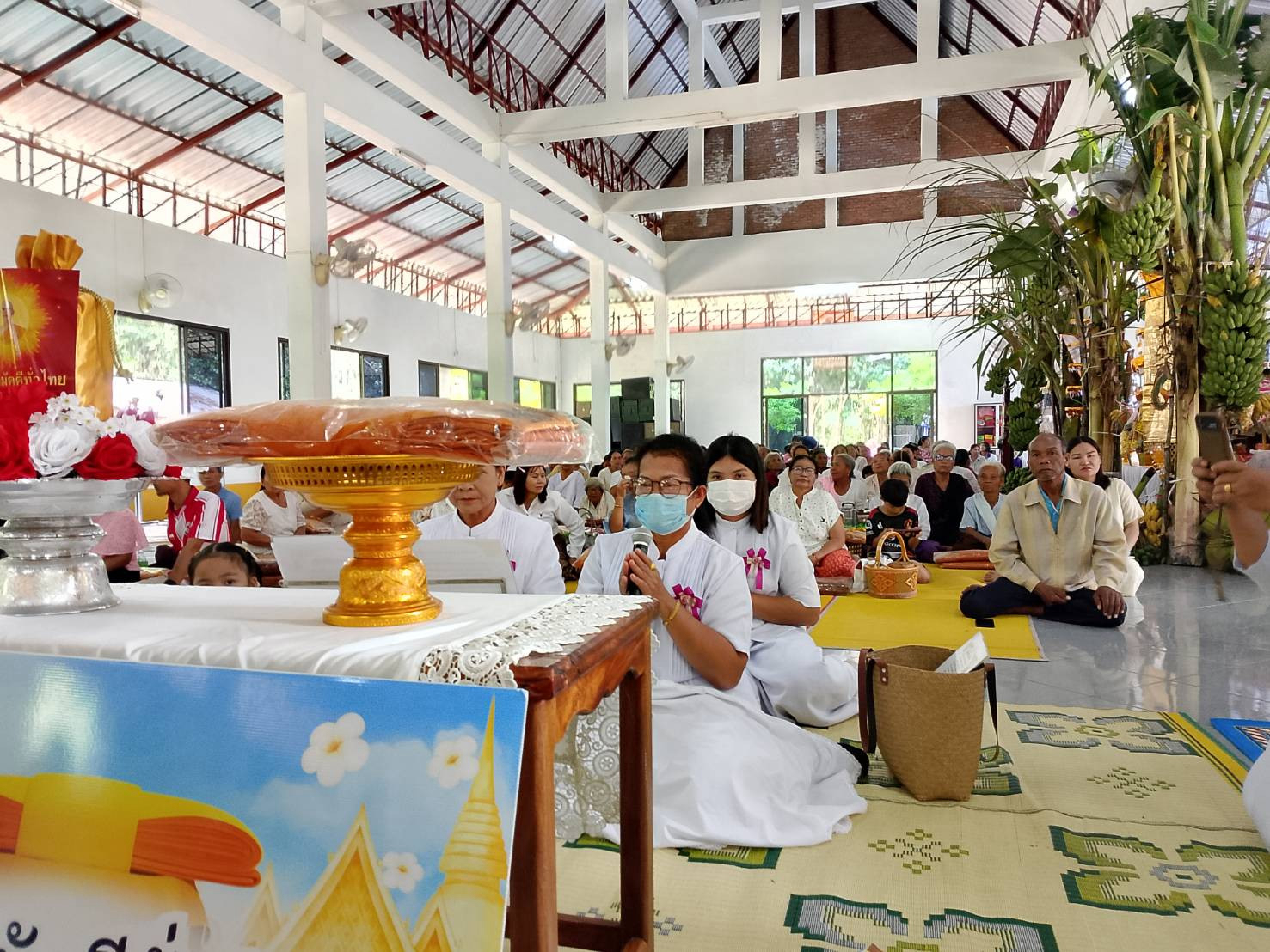 ภาพกล่าวคำถวายกฐินวัดคำสะอาด