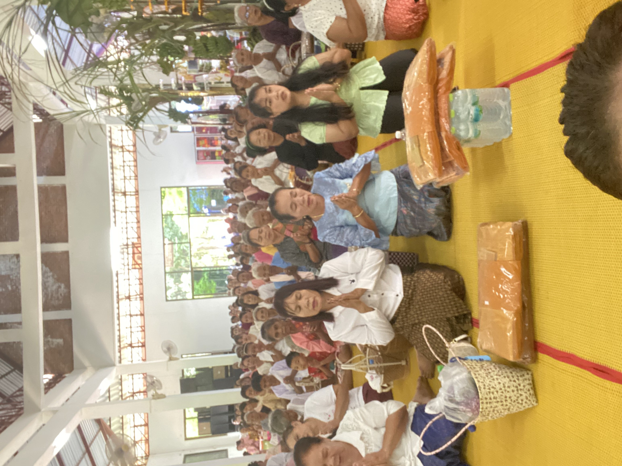 ภาพร่วมพิธีกรรมวัดคำสะอาด