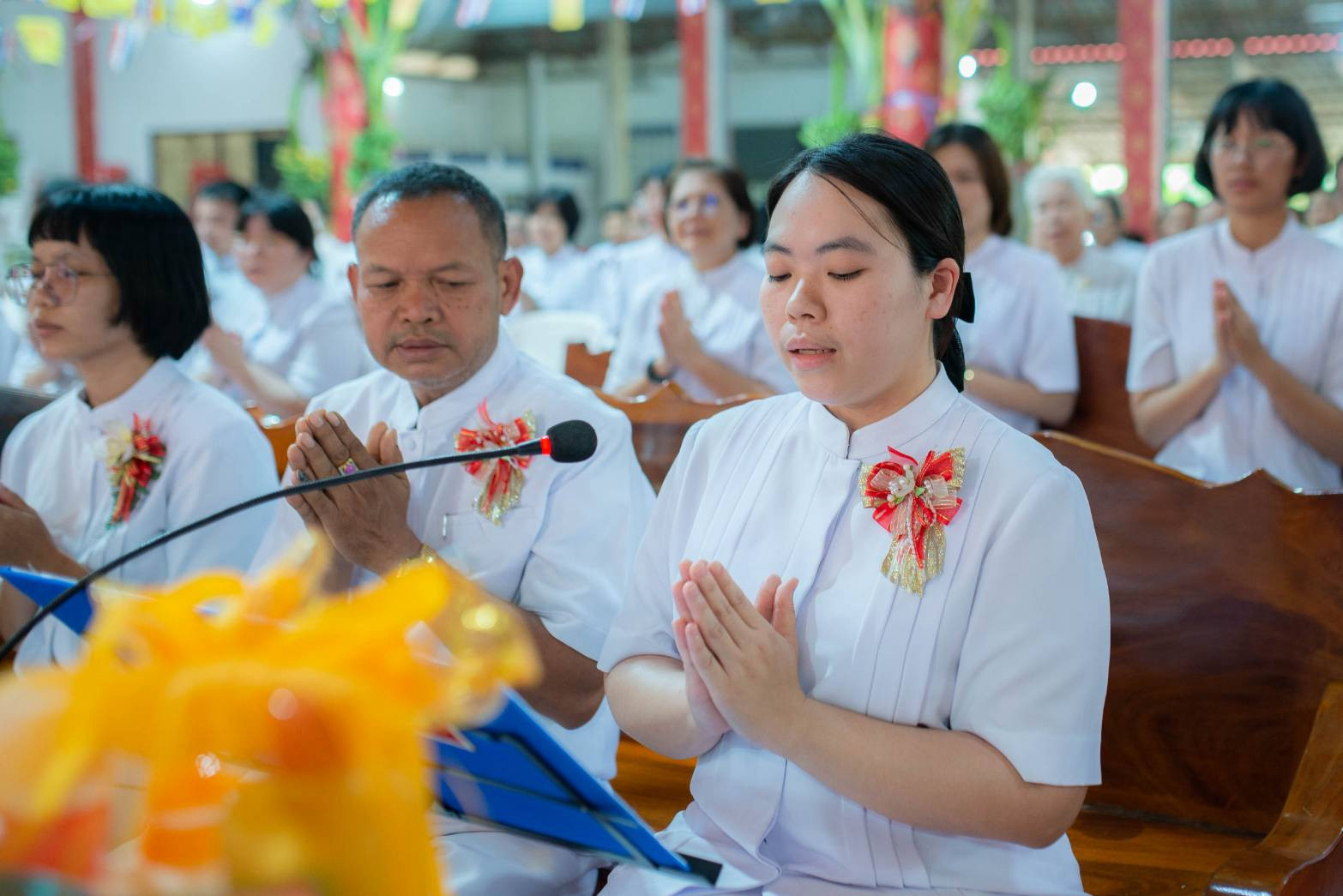 ภาพกล่าวคำถวายกฐินวัดดงรัง