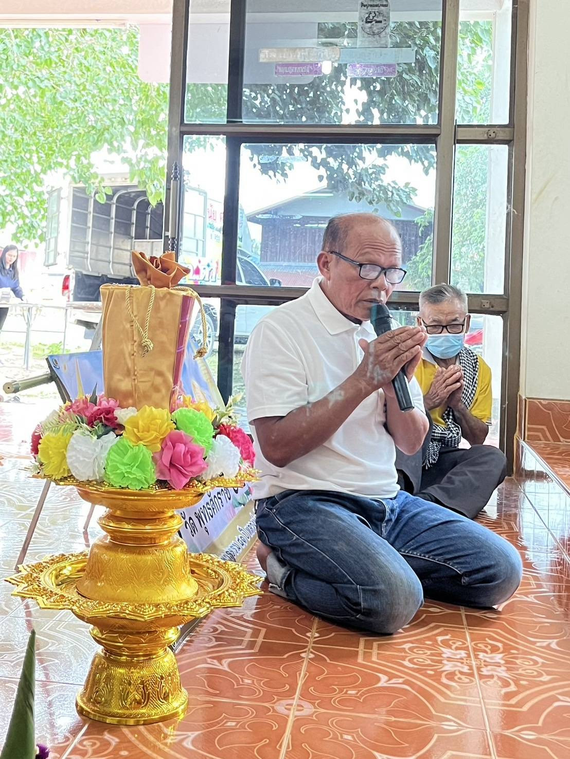 ภาพกล่าวคำถวายกฐินวัดบ้านเดิด