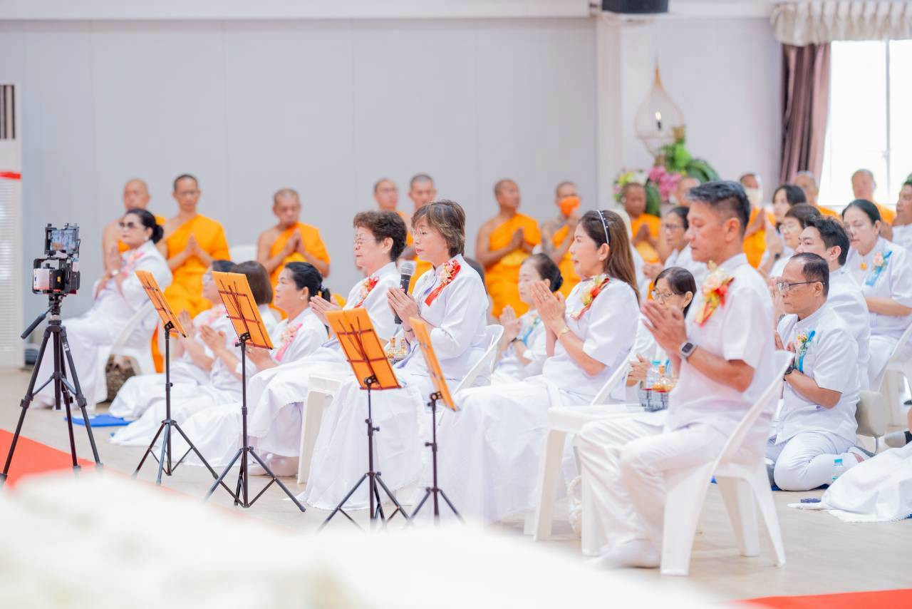 ภาพกล่าวคำถวายกฐินศูนย์อบรมเยาวชนกาญจนบุรี