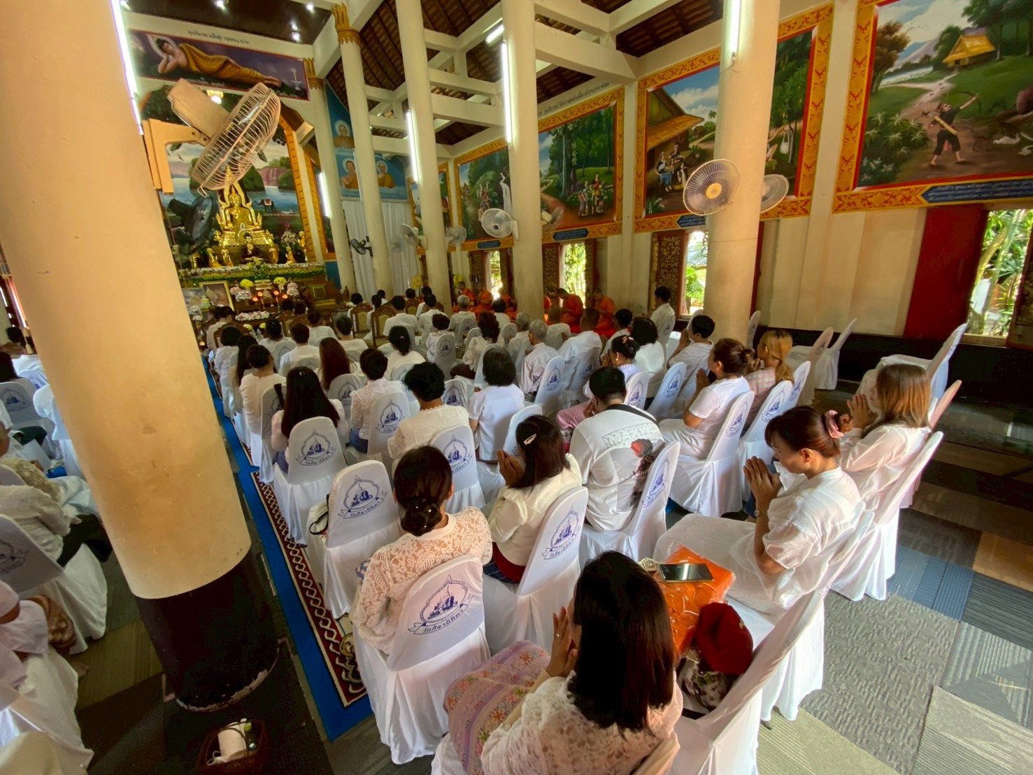 ภาพร่วมพิธีกรรมวัดศิลานิมิตร