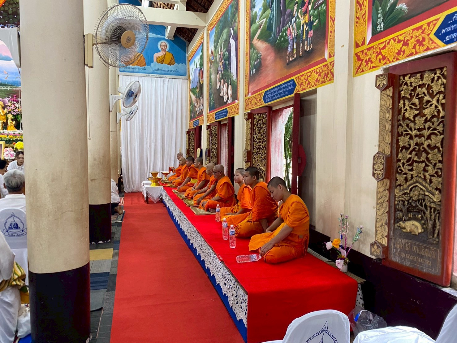 ภาพร่วมพิธีกรรมวัดศิลานิมิตร