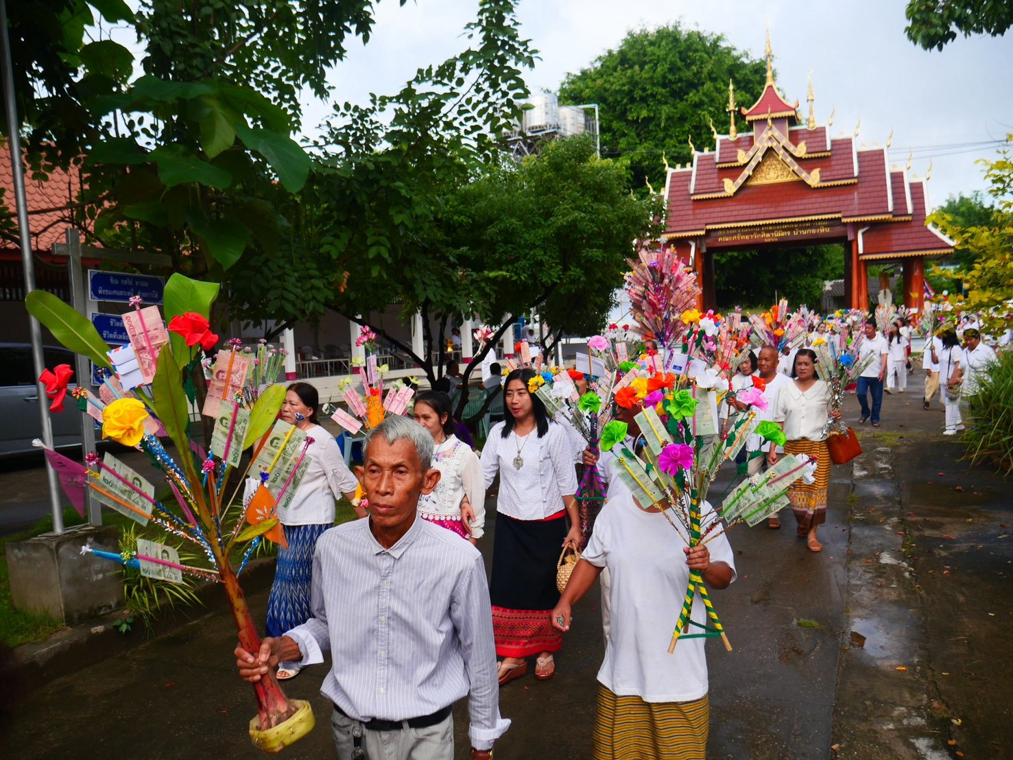 ภาพร่วมพิธีกรรมวัดศิลานิมิตร