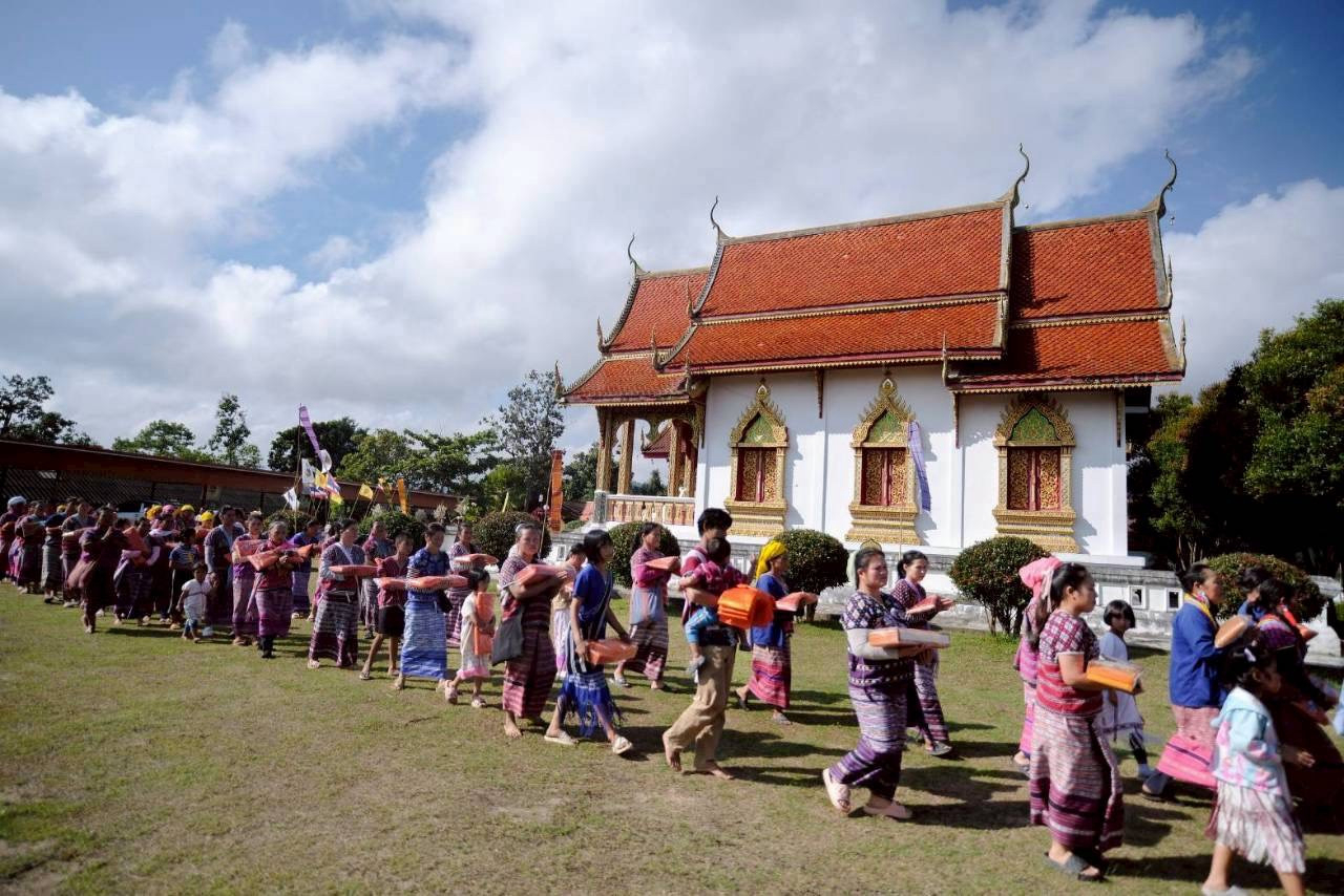ภาพร่วมพิธีกรรมวัดดวงดีศรัทธาราม