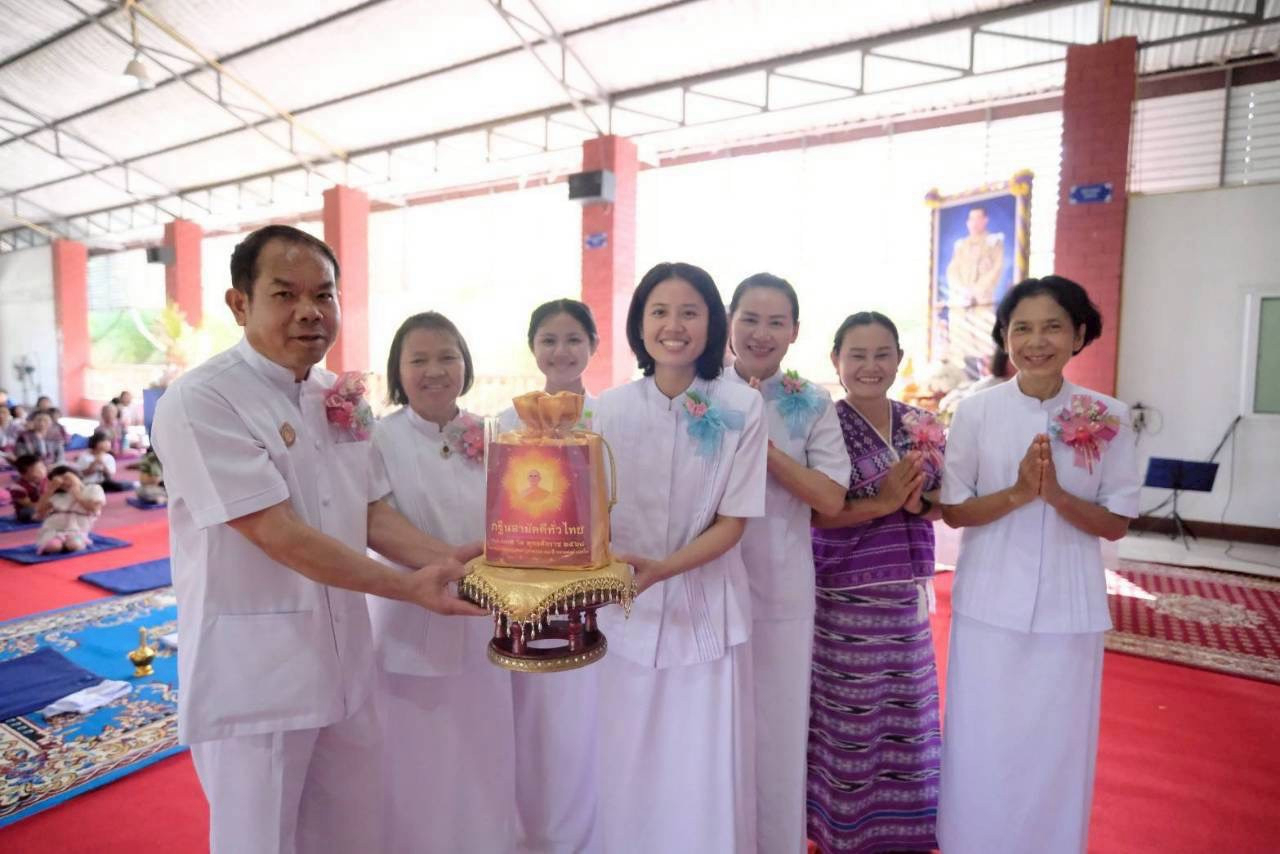 ภาพร่วมพิธีกรรมวัดดวงดีศรัทธาราม