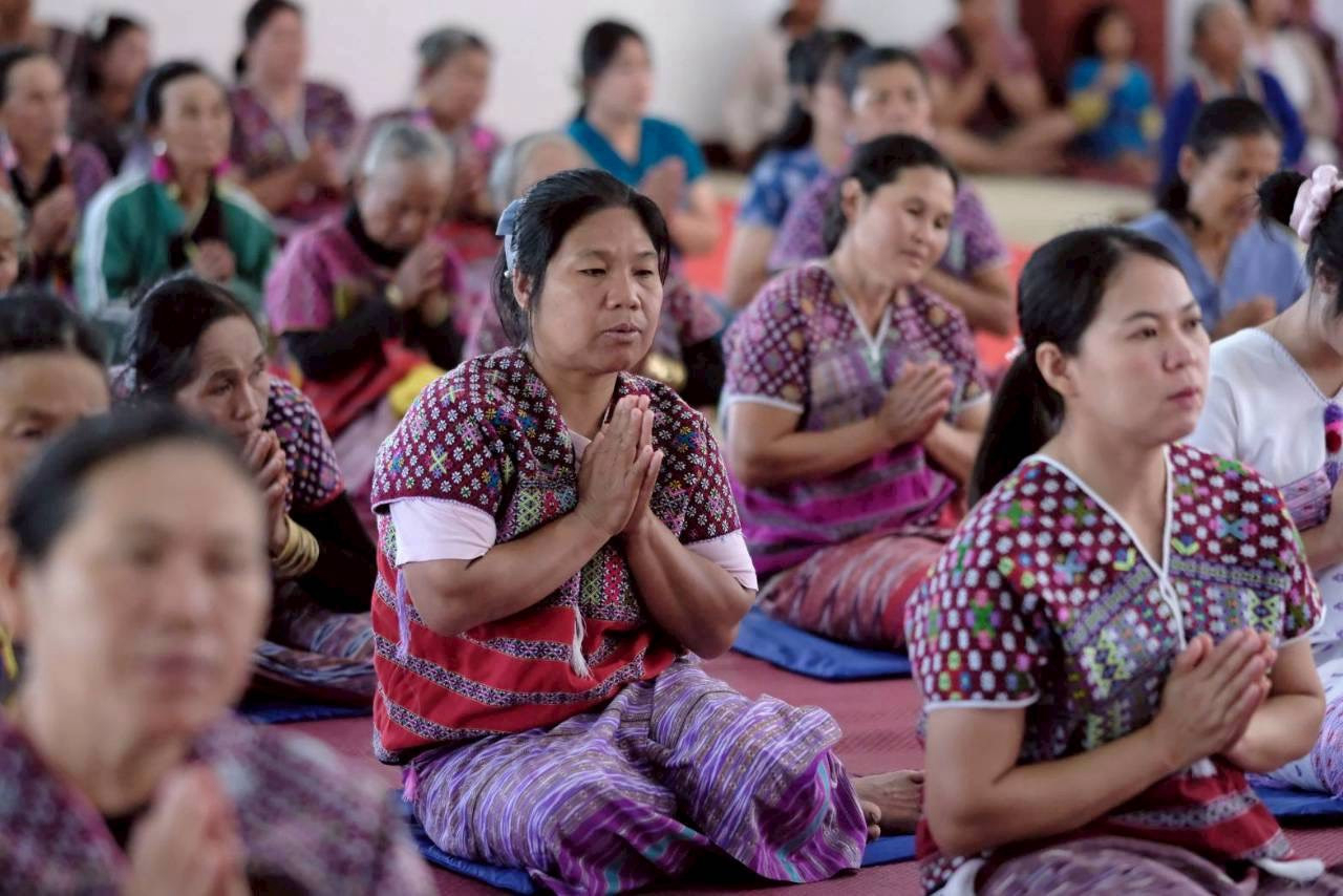 ภาพร่วมพิธีกรรมวัดดวงดีศรัทธาราม