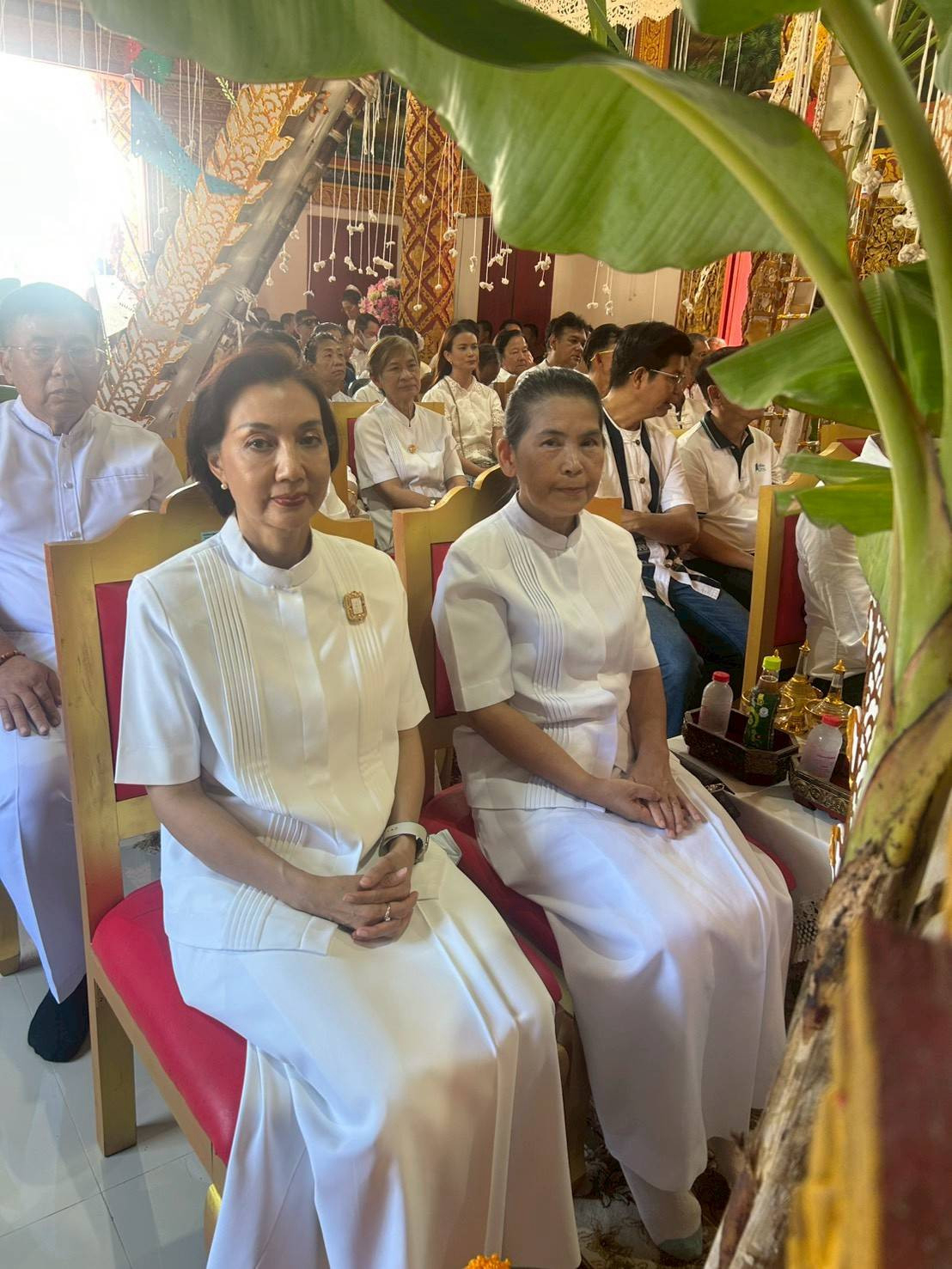 ภาพร่วมพิธีกรรมวัดต้นโชคหลวง