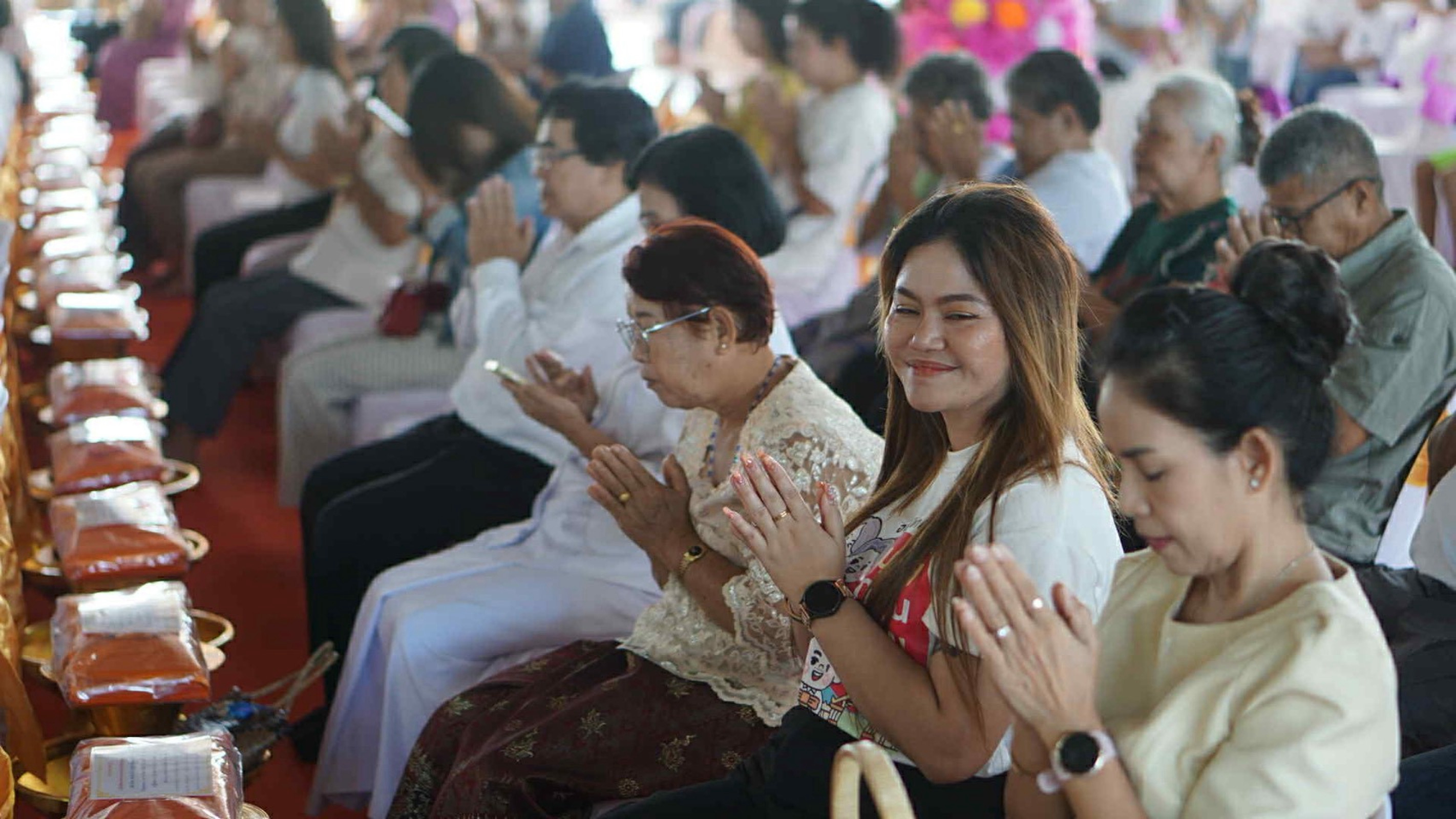 ภาพกล่าวคำถวายกฐินสำนักสงฆ์เอื้องดอย