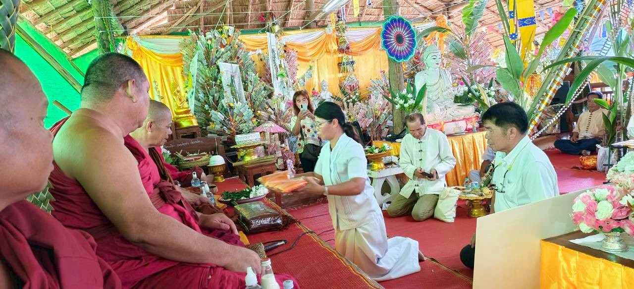 ภาพร่วมพิธีกรรมสำนักสงฆ์แก้วมงคล