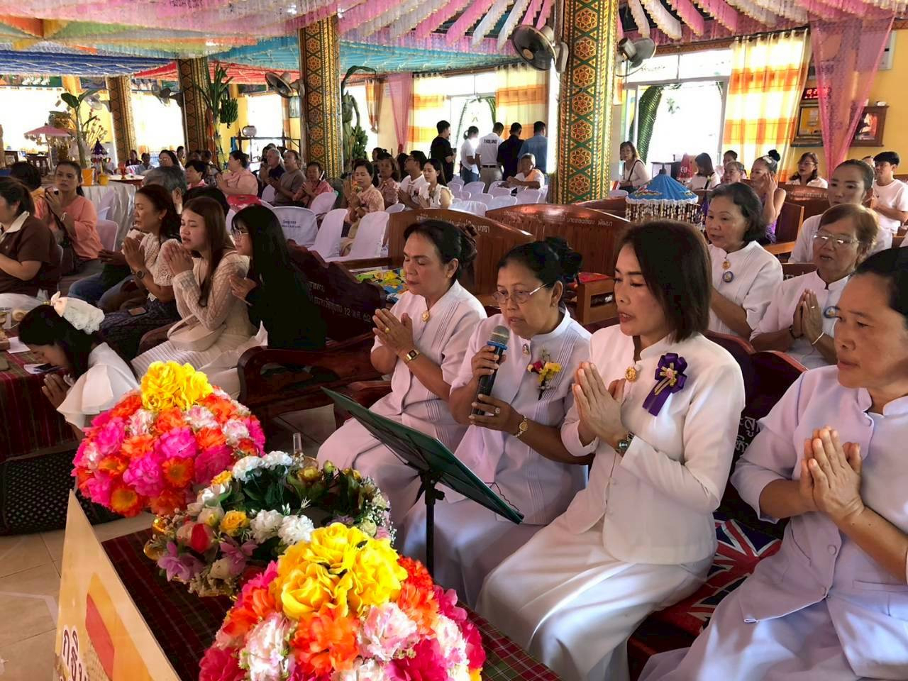 ภาพกล่าวคำถวายกฐินวัดทุ่งกง