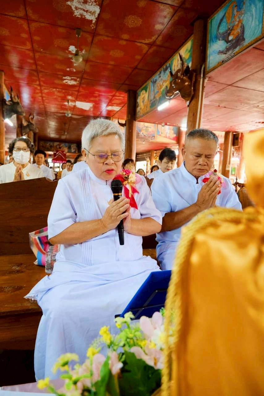 ภาพกล่าวคำถวายกฐินวัดดอนแก้ว