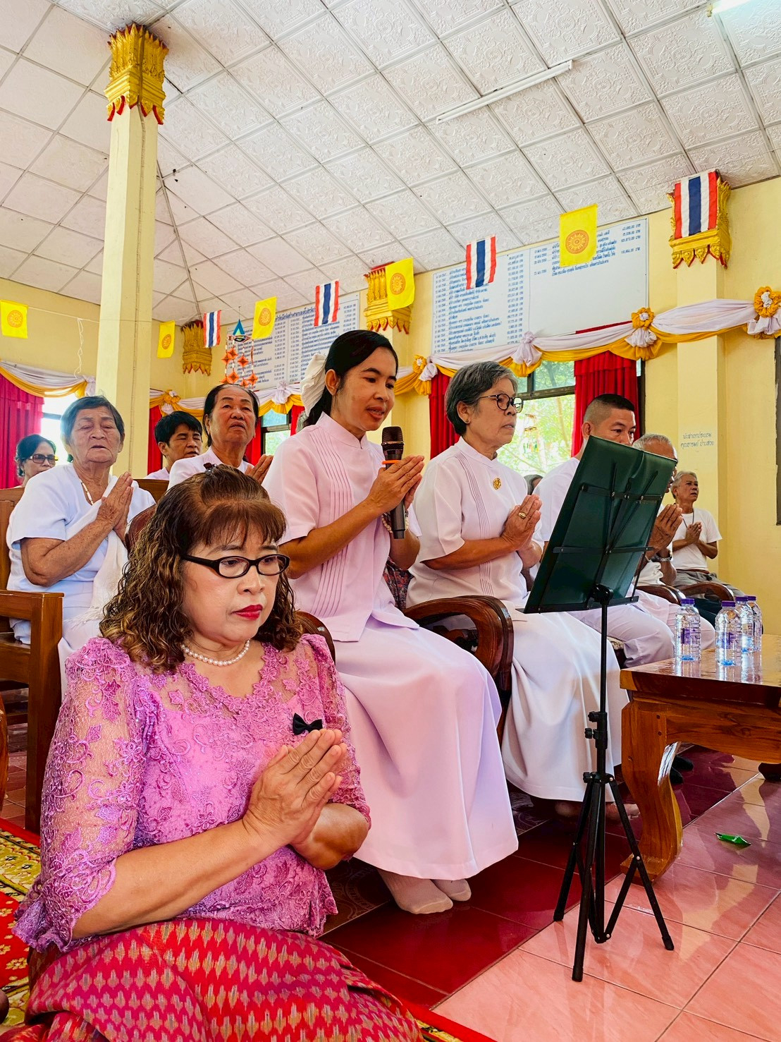 ภาพกล่าวคำถวายกฐินวัดประดาง