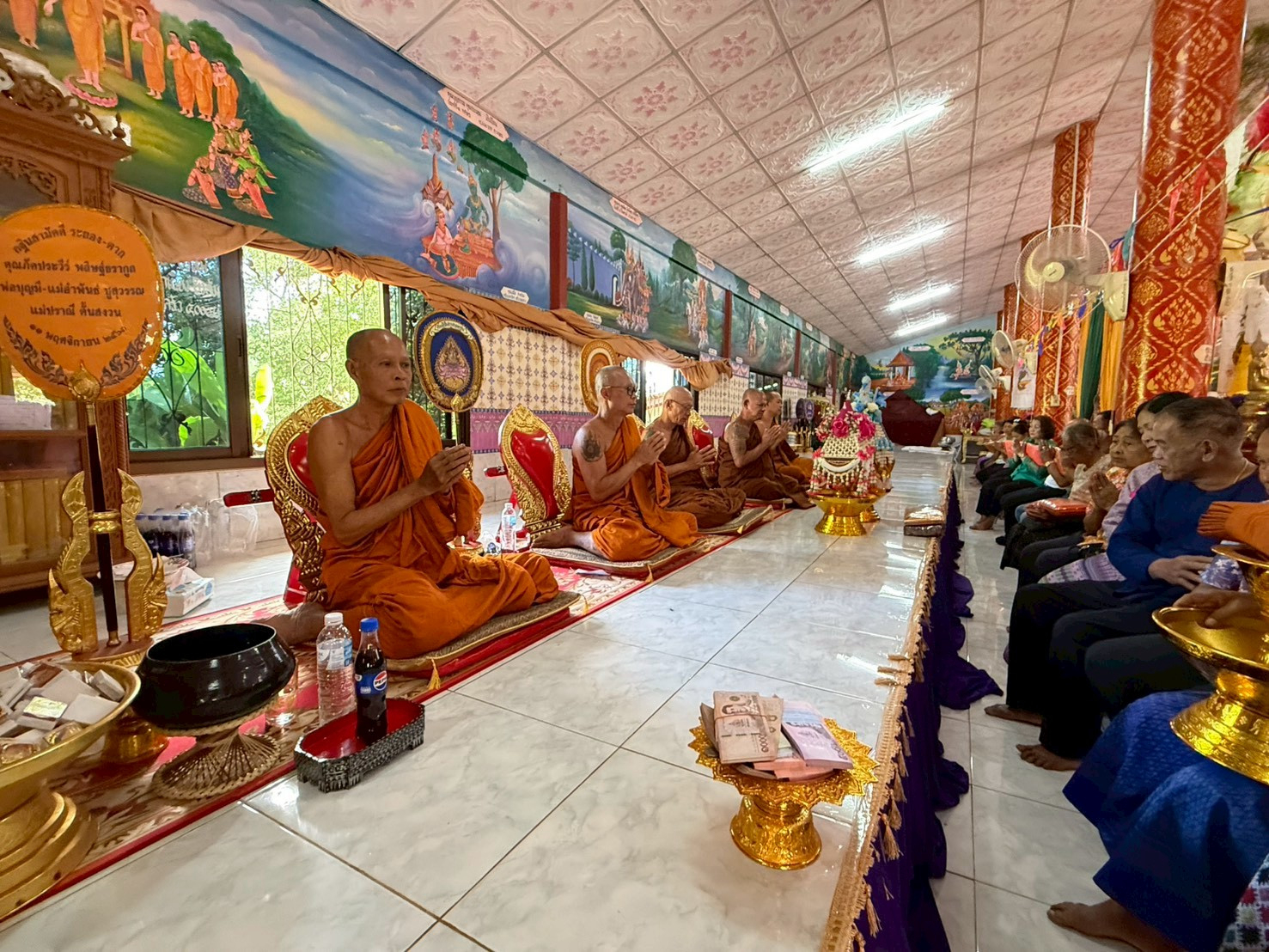 ภาพร่วมพิธีกรรมวัดรวมไทยพัฒนา 8