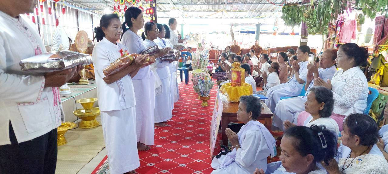 ภาพร่วมพิธีกรรมสำนักสงฆ์โชติธรรม