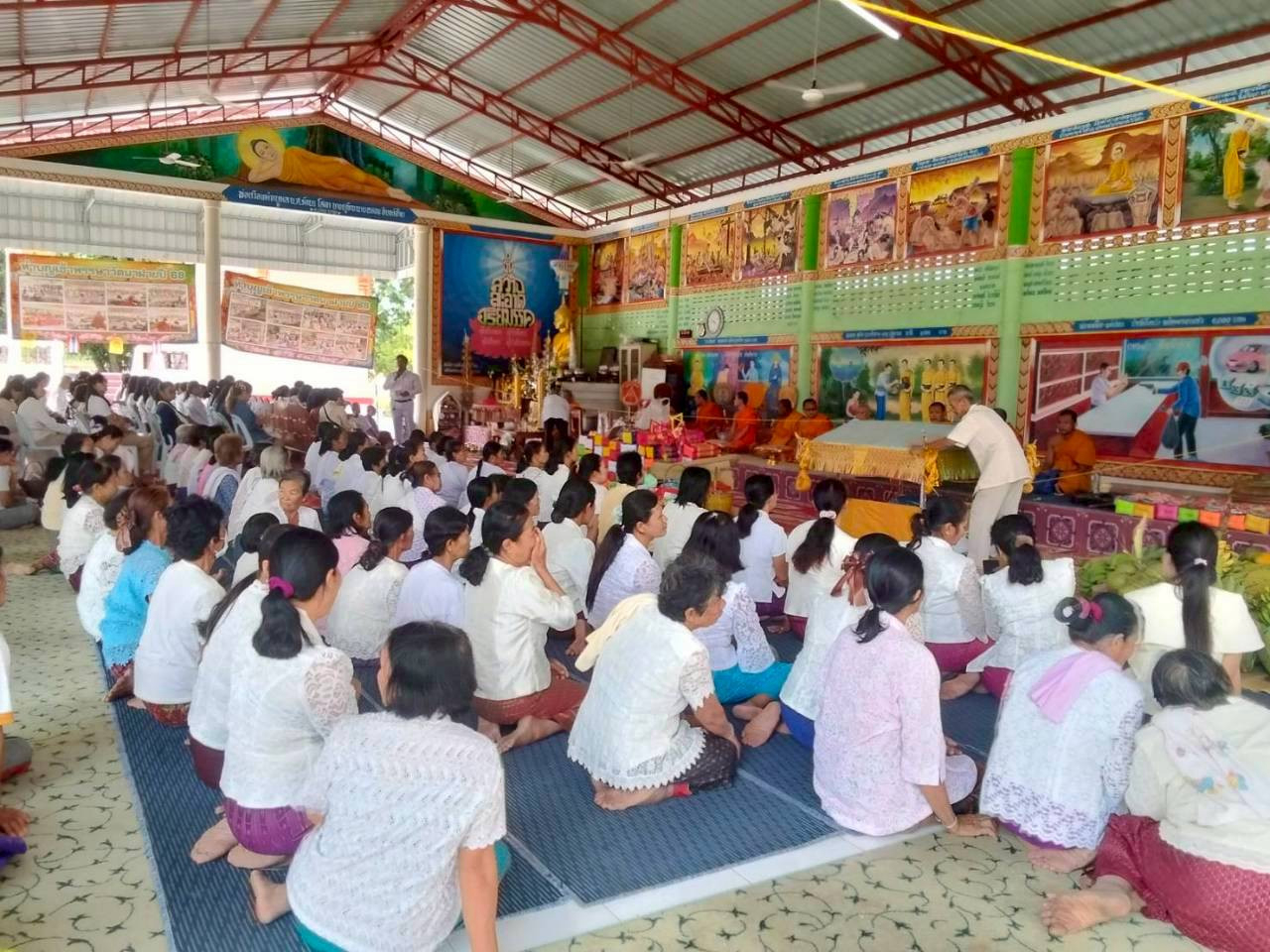 ภาพร่วมพิธีกรรมวัดนาฝาย