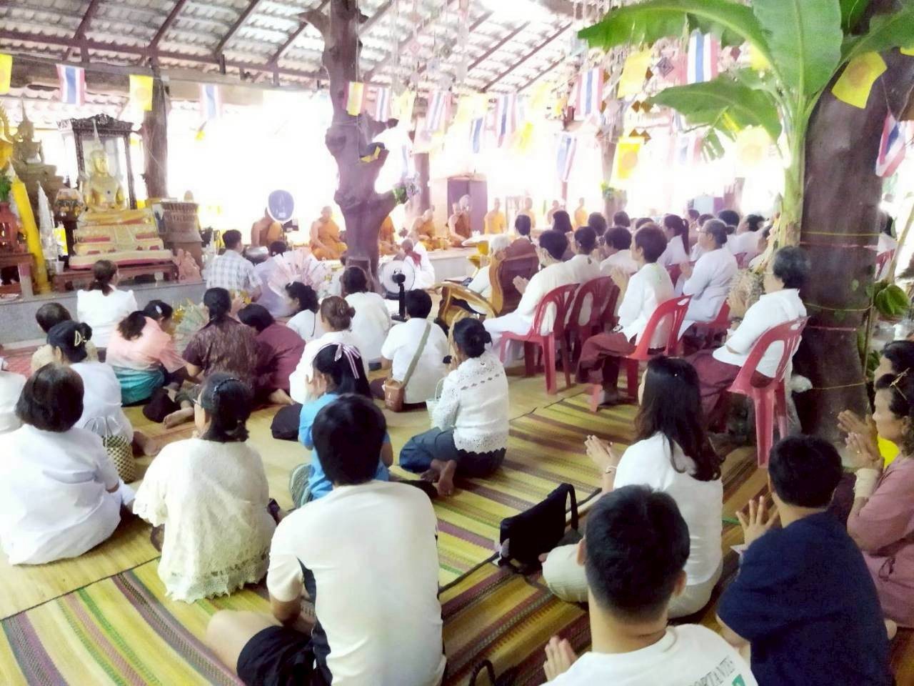 ภาพร่วมพิธีกรรมวัดป่าท่าแร่